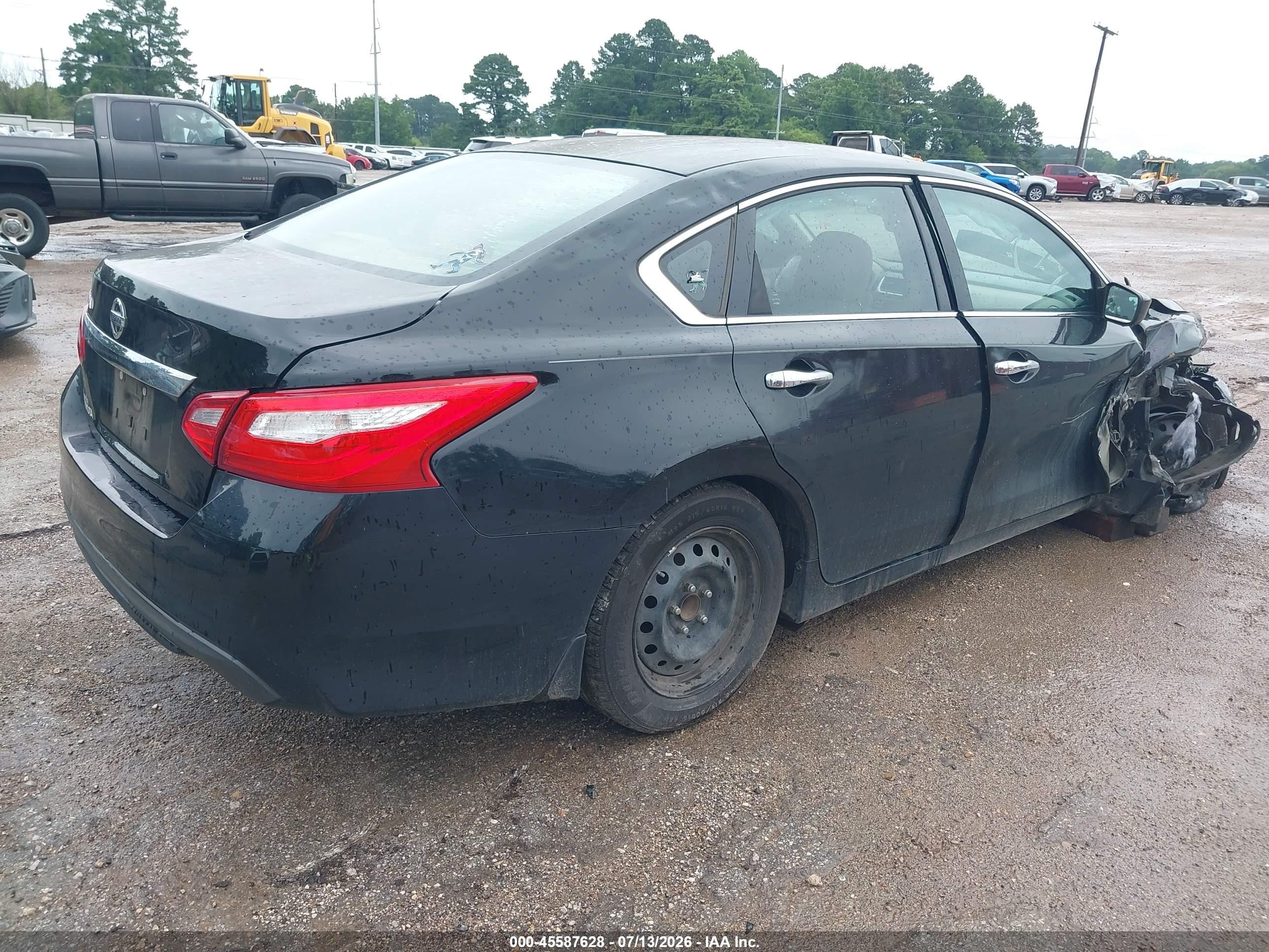 2016 Nissan Altima 2.5 S Black vin: 1N4AL3AP9GN333115