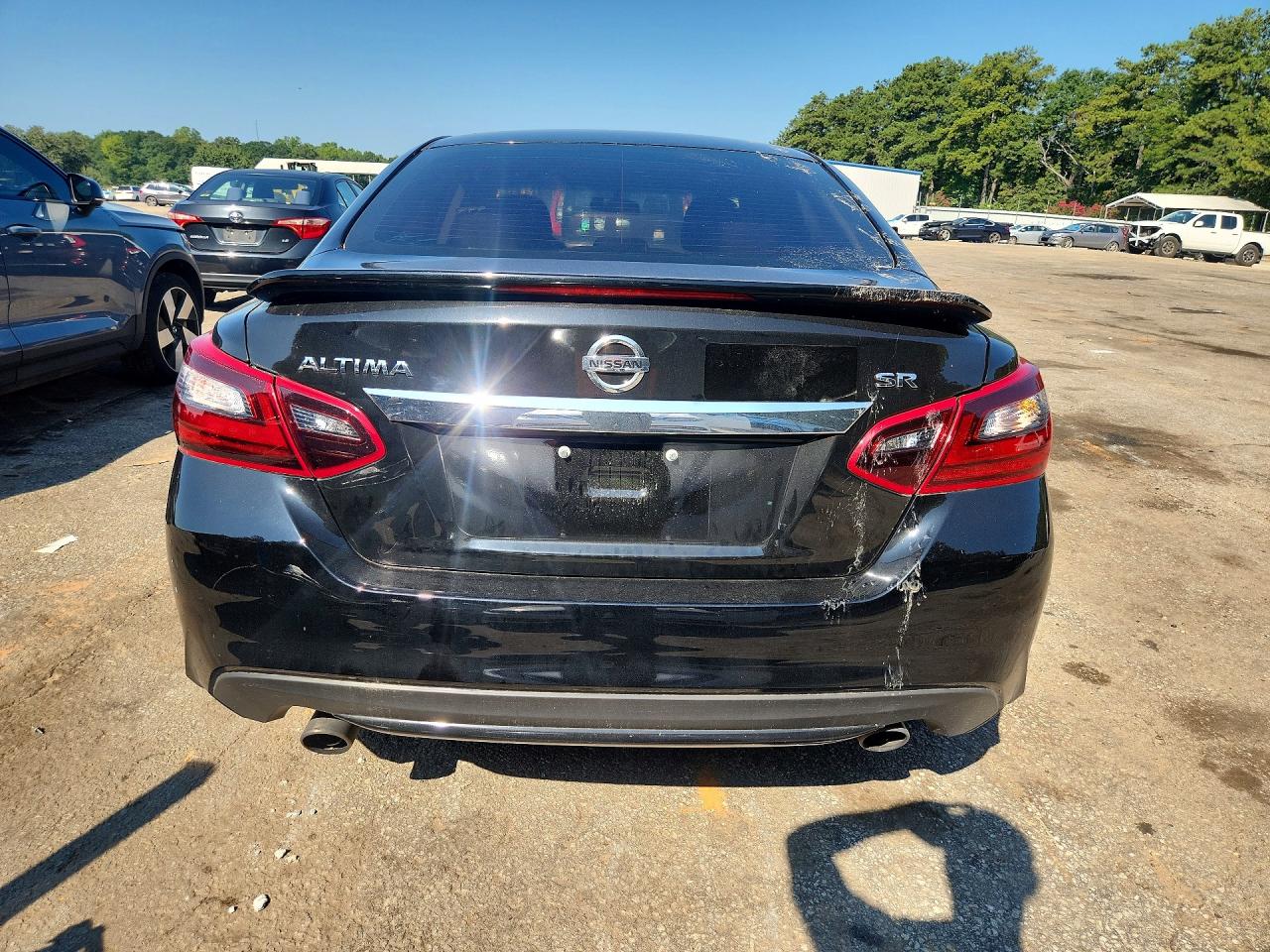 2017 Nissan Altima 2.5 Sr Black vin: 1N4AL3AP9HC193516