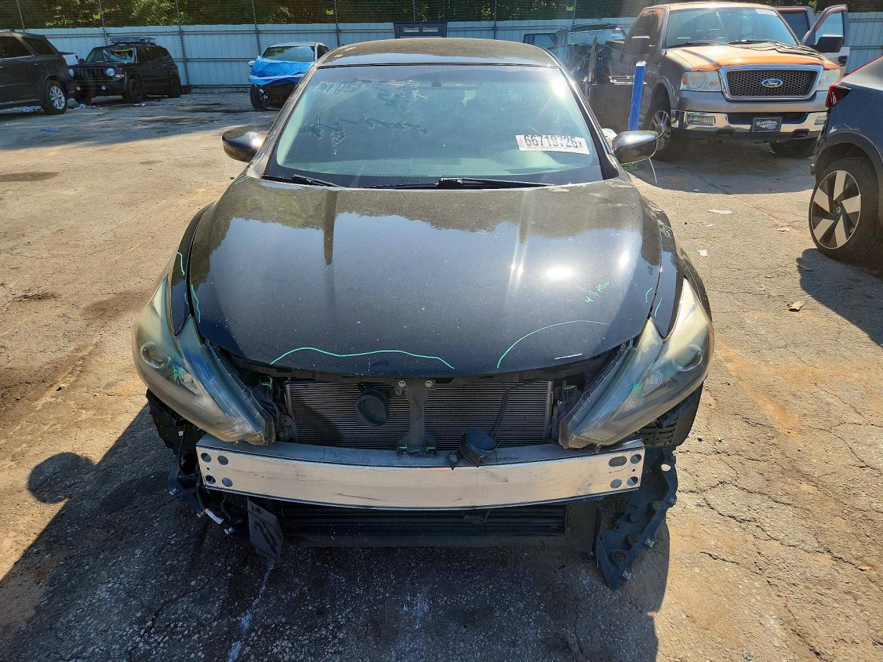 2017 Nissan Altima 2.5 Sr Black vin: 1N4AL3AP9HC193516