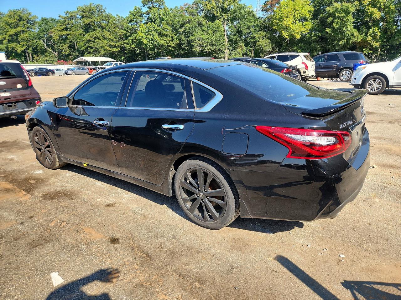 2017 Nissan Altima 2.5 Sr Black vin: 1N4AL3AP9HC193516