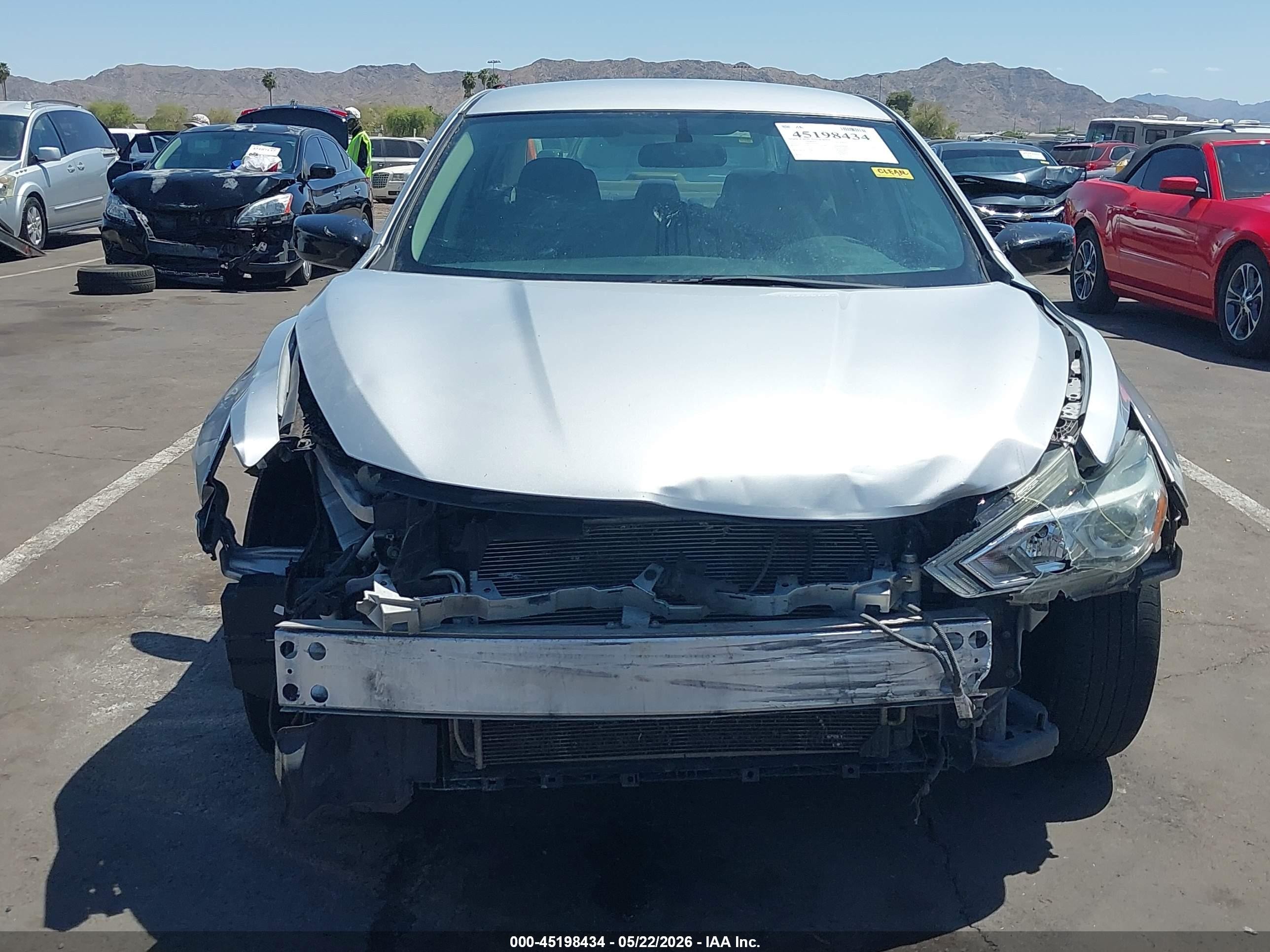 2017 Nissan Altima 2.5 Sv Silver vin: 1N4AL3AP9HC207205