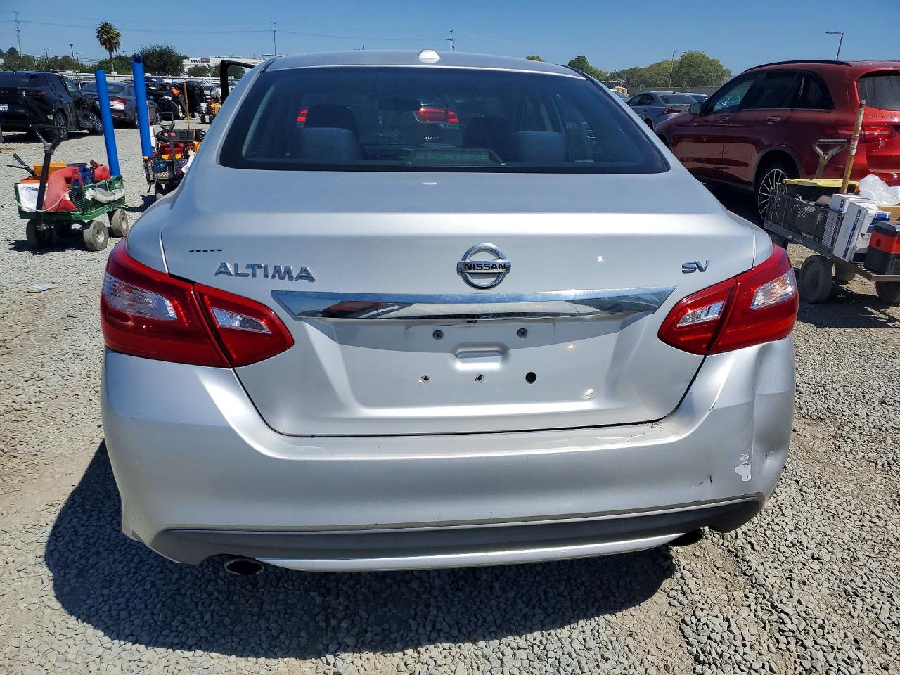 2017 Nissan Altima 2.5 Sv Silver vin: 1N4AL3AP9HC264956