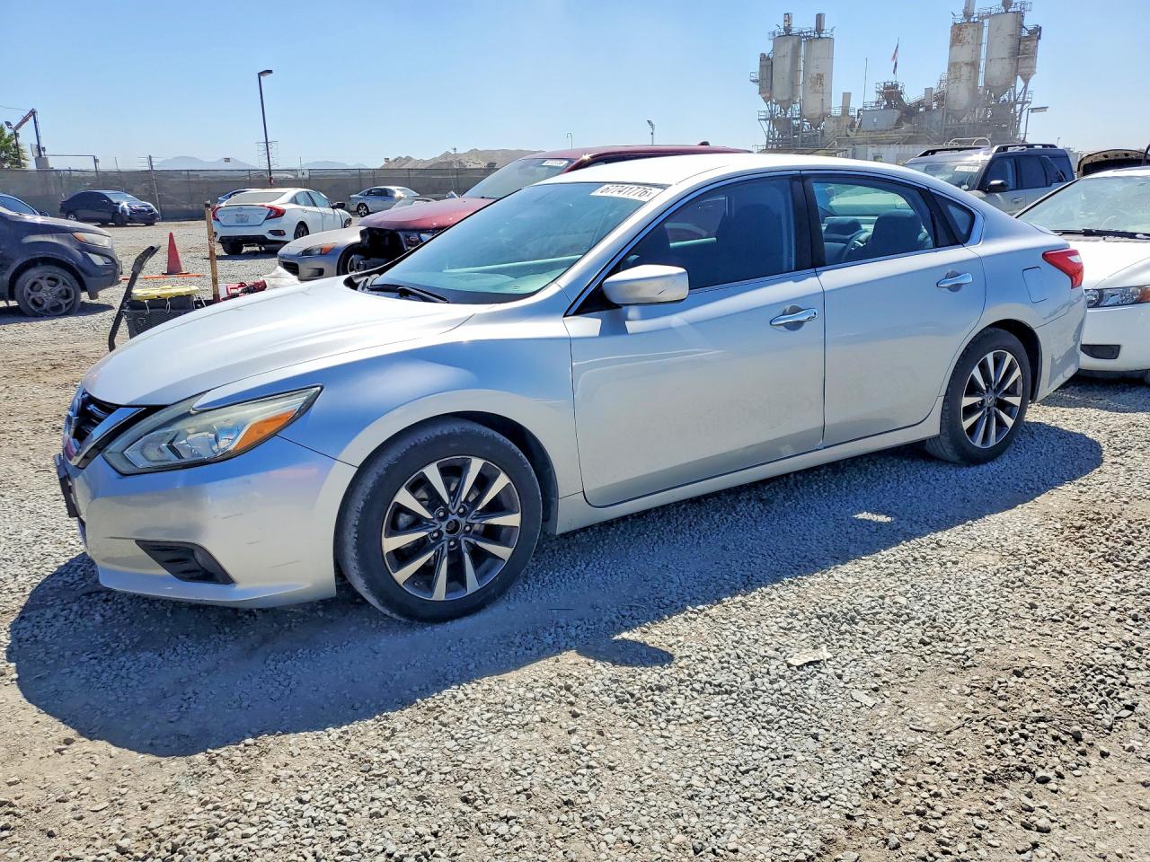 2017 Nissan Altima 2.5 Sv Silver vin: 1N4AL3AP9HC264956