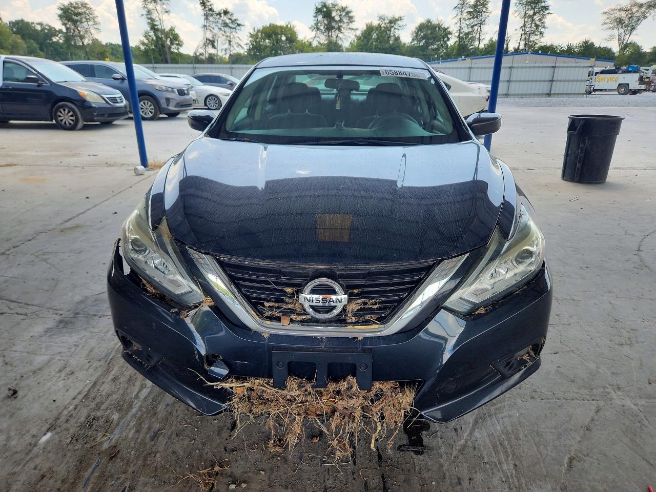 2017 Nissan Altima 2.5 Sv Blue vin: 1N4AL3AP9HC283619