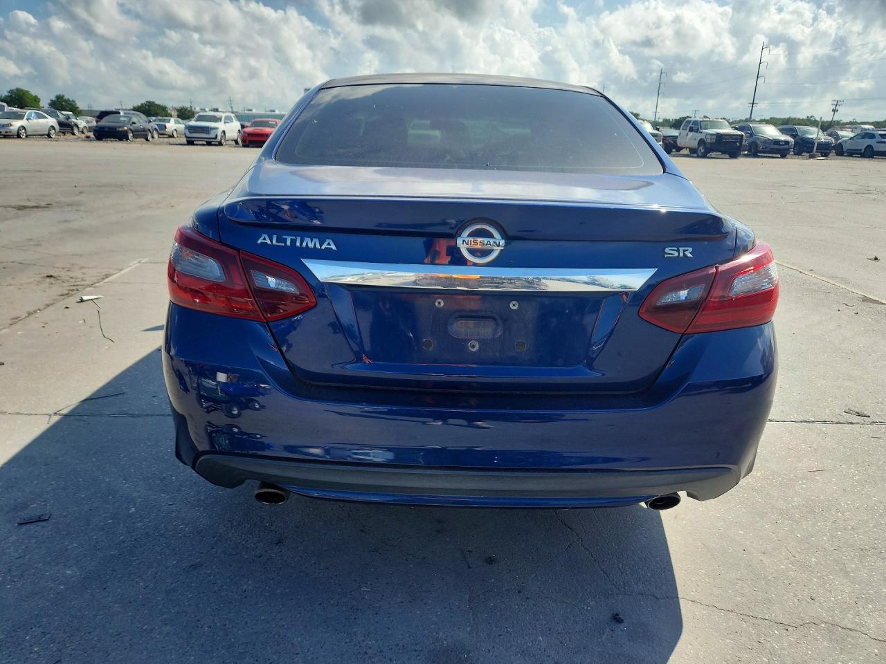 2018 Nissan Altima 2.5 Sr Синий vin: 1N4AL3AP9JC110396
