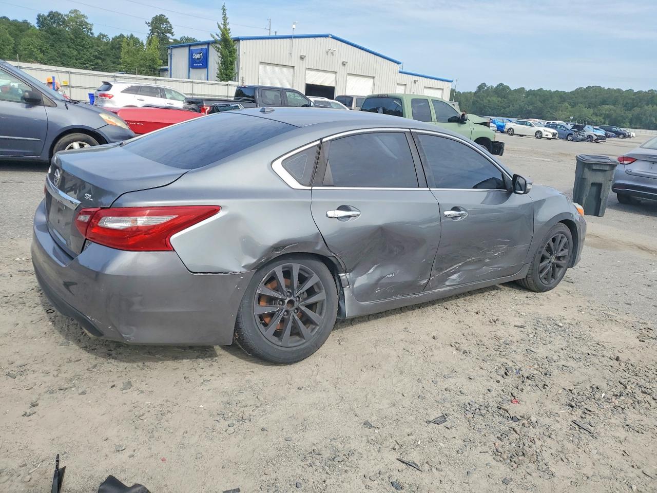 2018 Nissan Altima 2.5 Sl Gray vin: 1N4AL3AP9JC145097