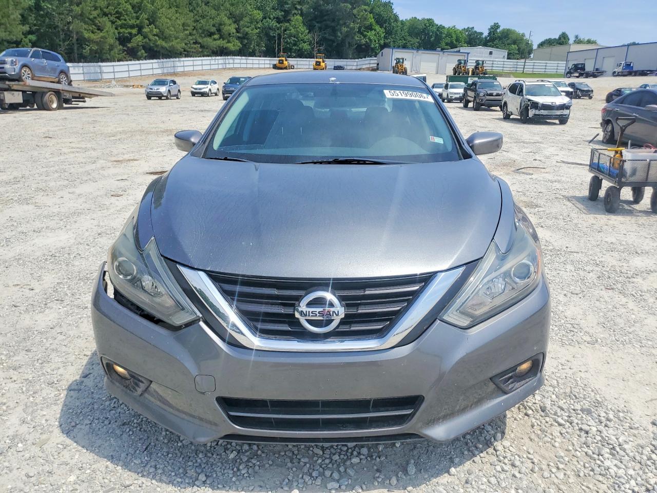 2018 Nissan Altima 2.5 Sr Gray vin: 1N4AL3AP9JC154513