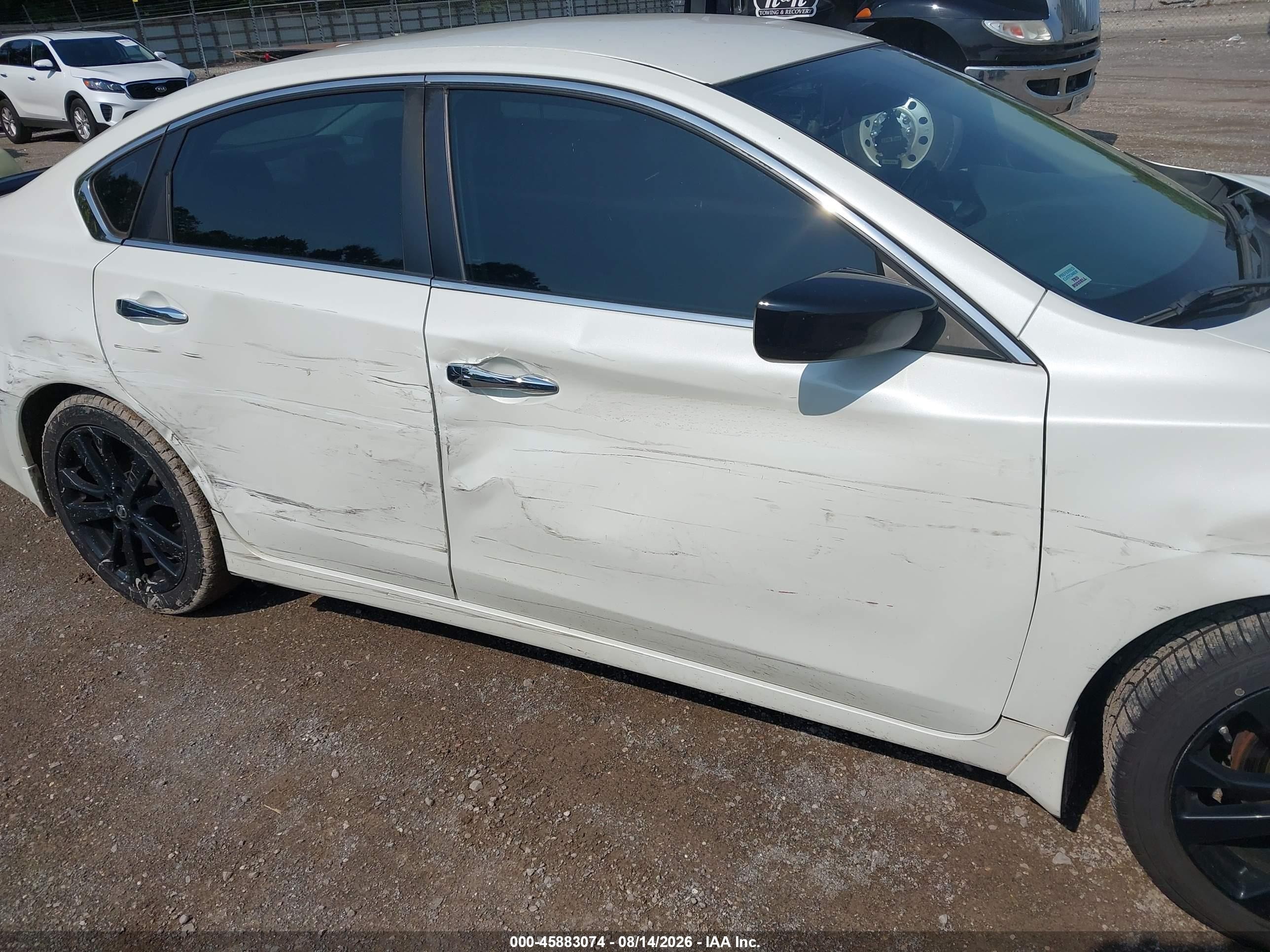 2018 Nissan Altima 2.5 Sr White vin: 1N4AL3AP9JC184708