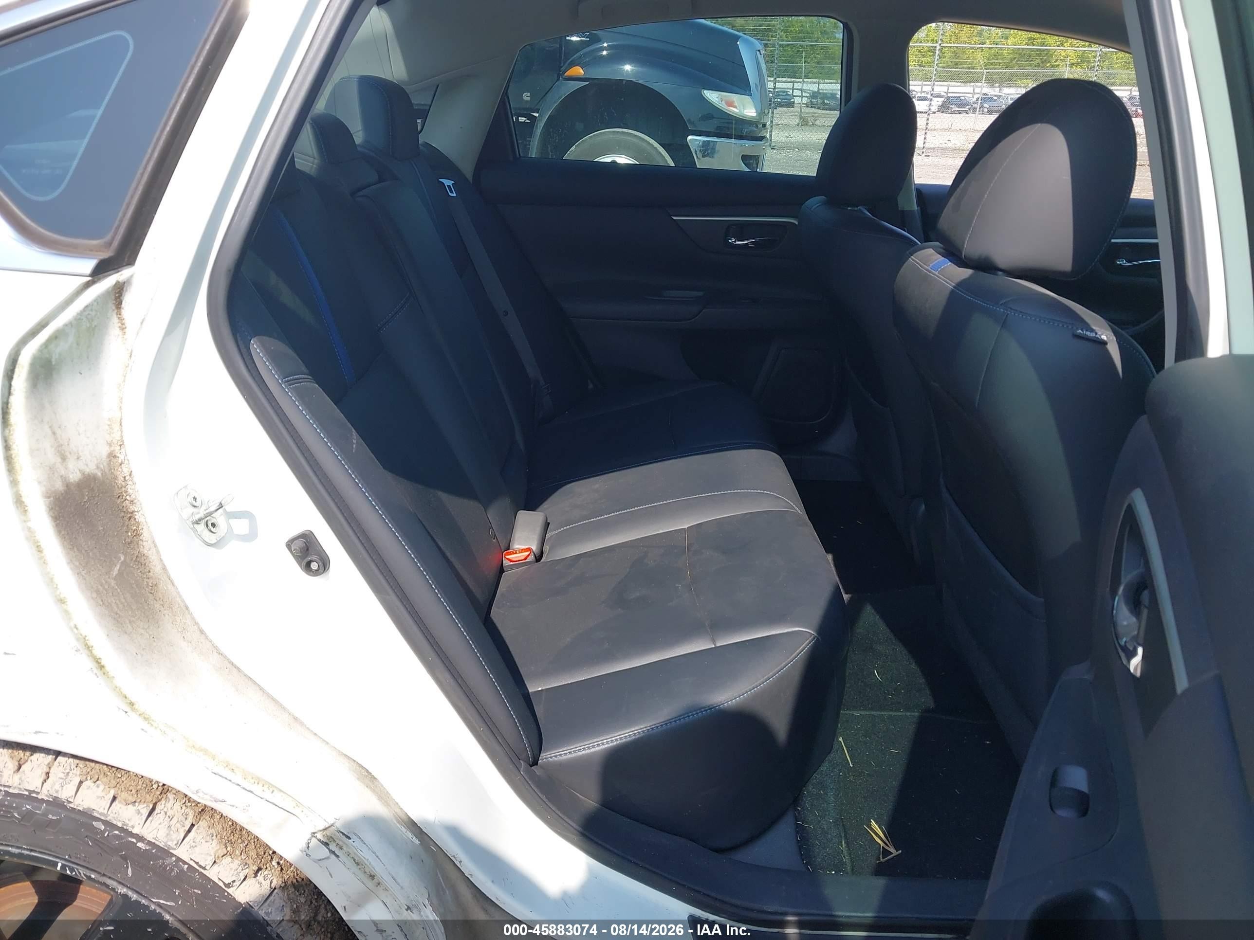 2018 Nissan Altima 2.5 Sr White vin: 1N4AL3AP9JC184708