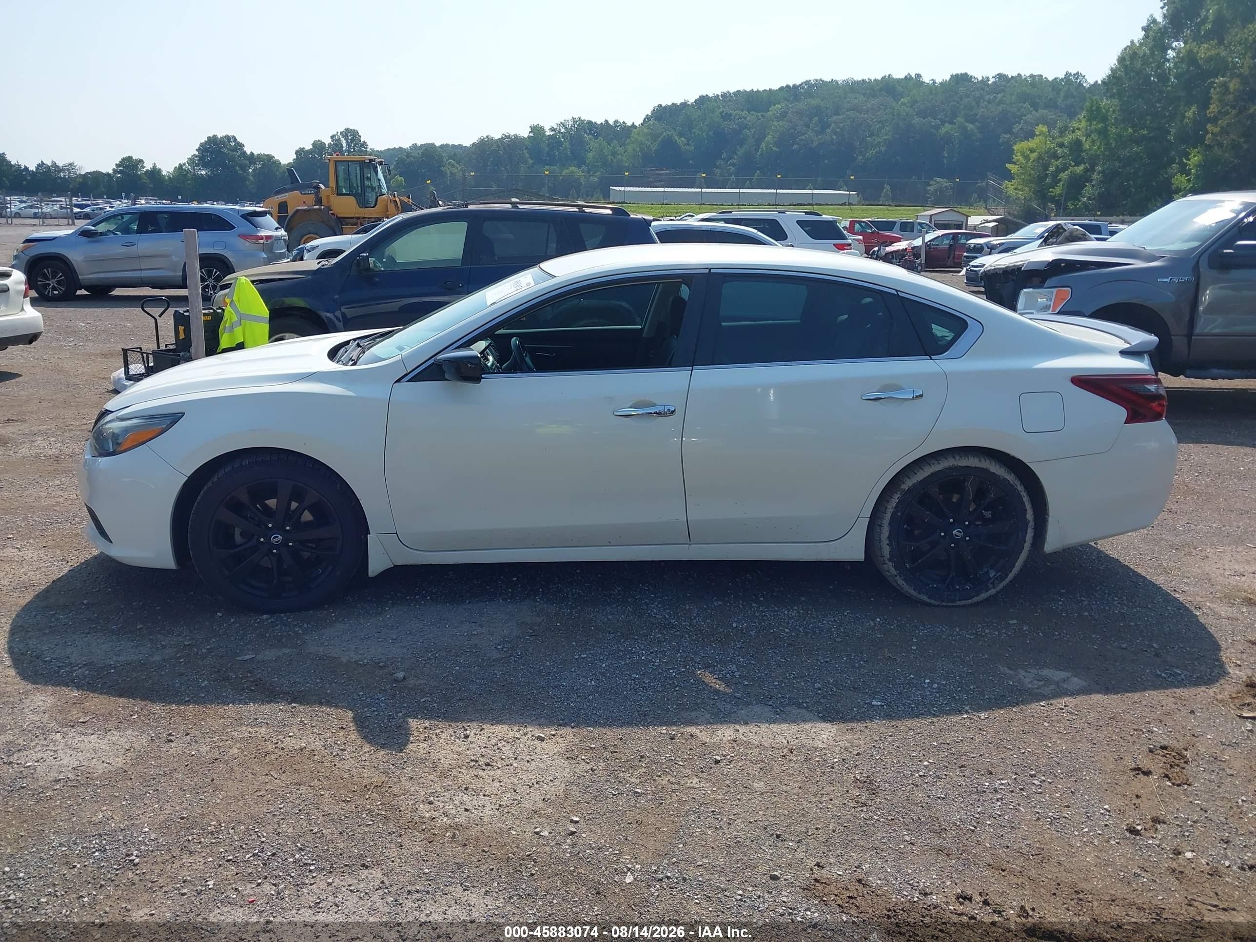 2018 Nissan Altima 2.5 Sr White vin: 1N4AL3AP9JC184708