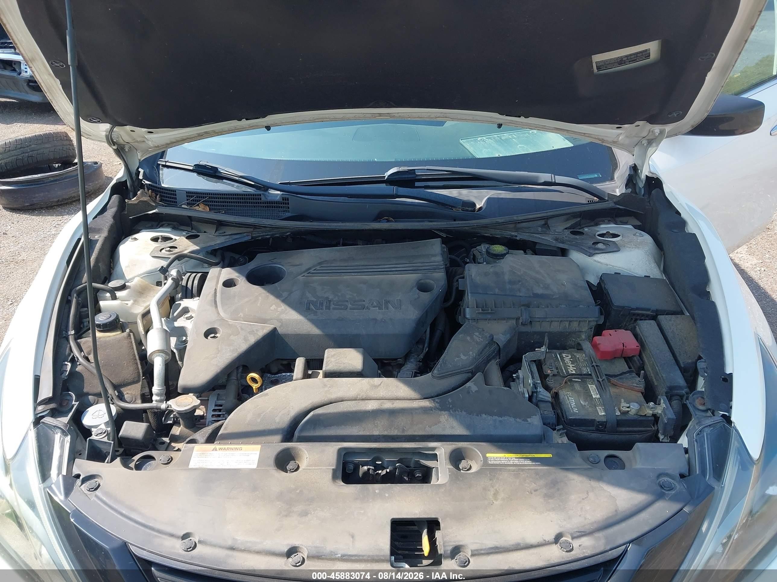 2018 Nissan Altima 2.5 Sr White vin: 1N4AL3AP9JC184708