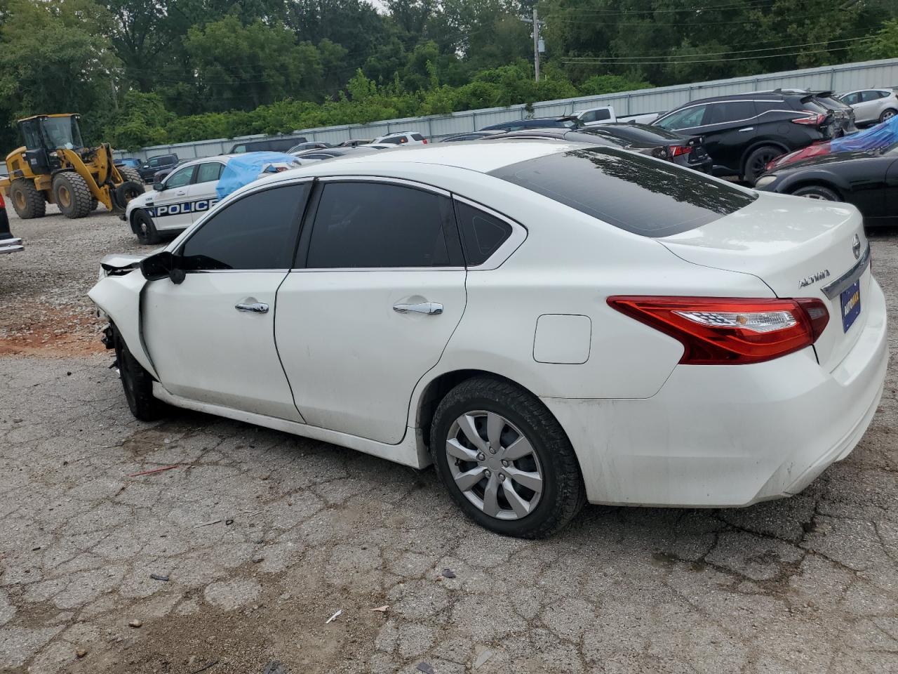 2018 Nissan Altima 2.5 White vin: 1N4AL3AP9JC186863