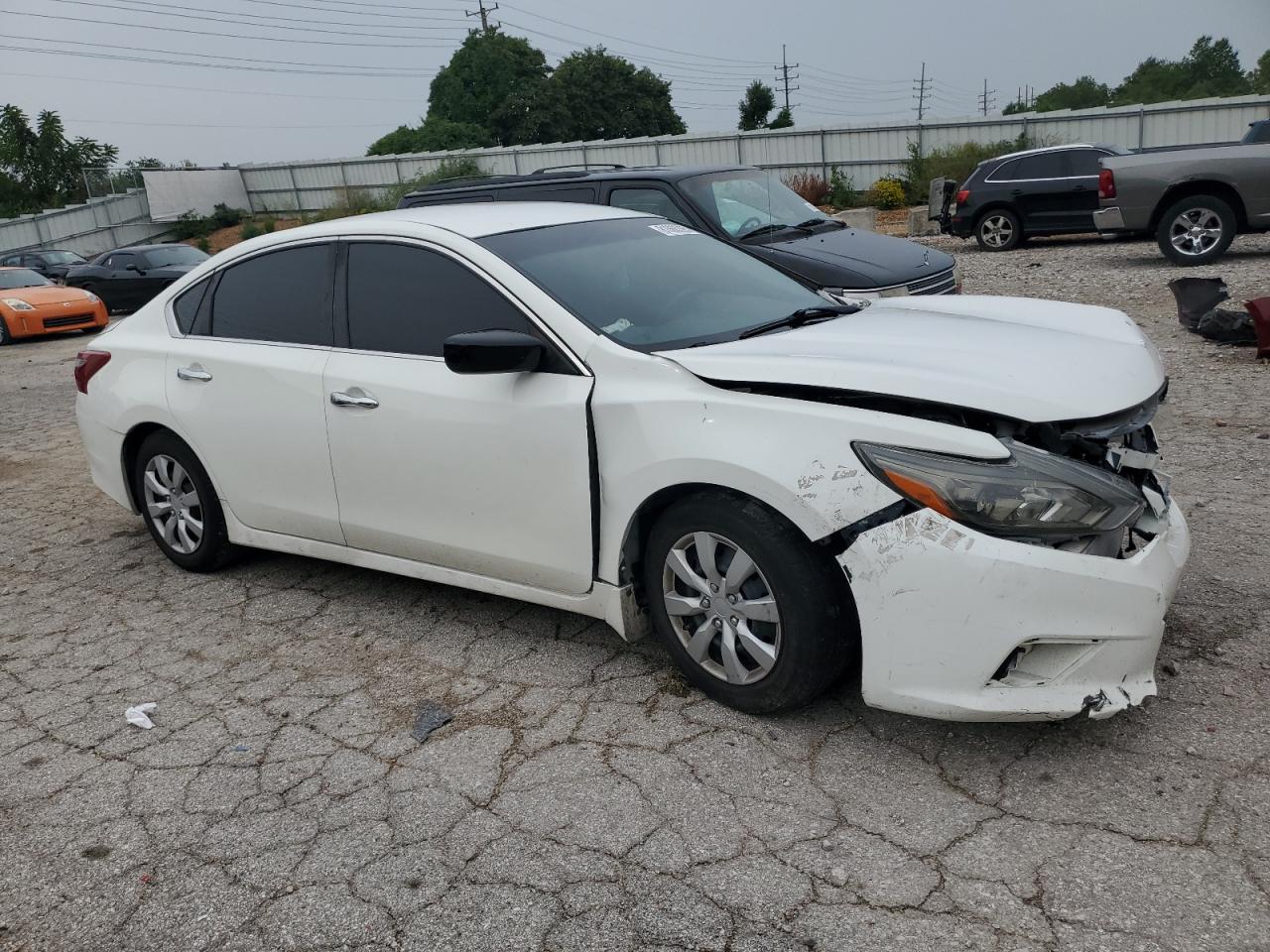 2018 Nissan Altima 2.5 White vin: 1N4AL3AP9JC186863