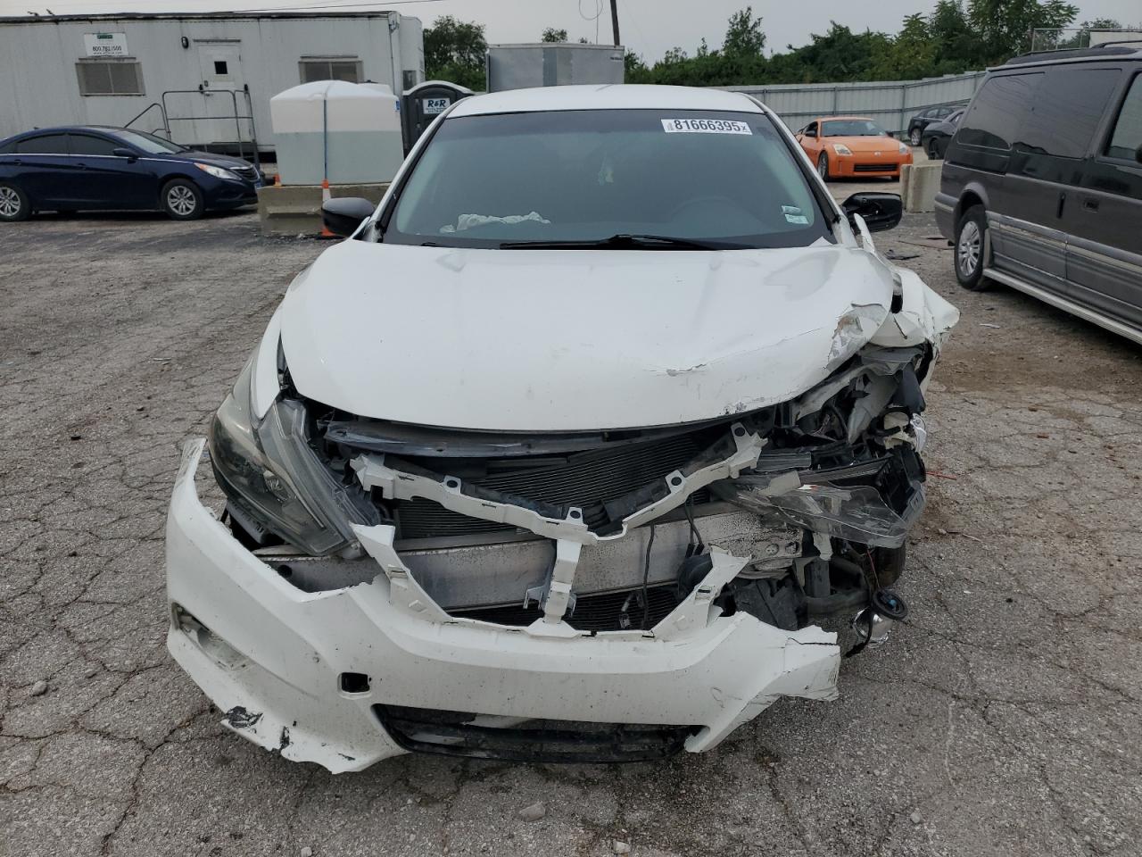 2018 Nissan Altima 2.5 White vin: 1N4AL3AP9JC186863