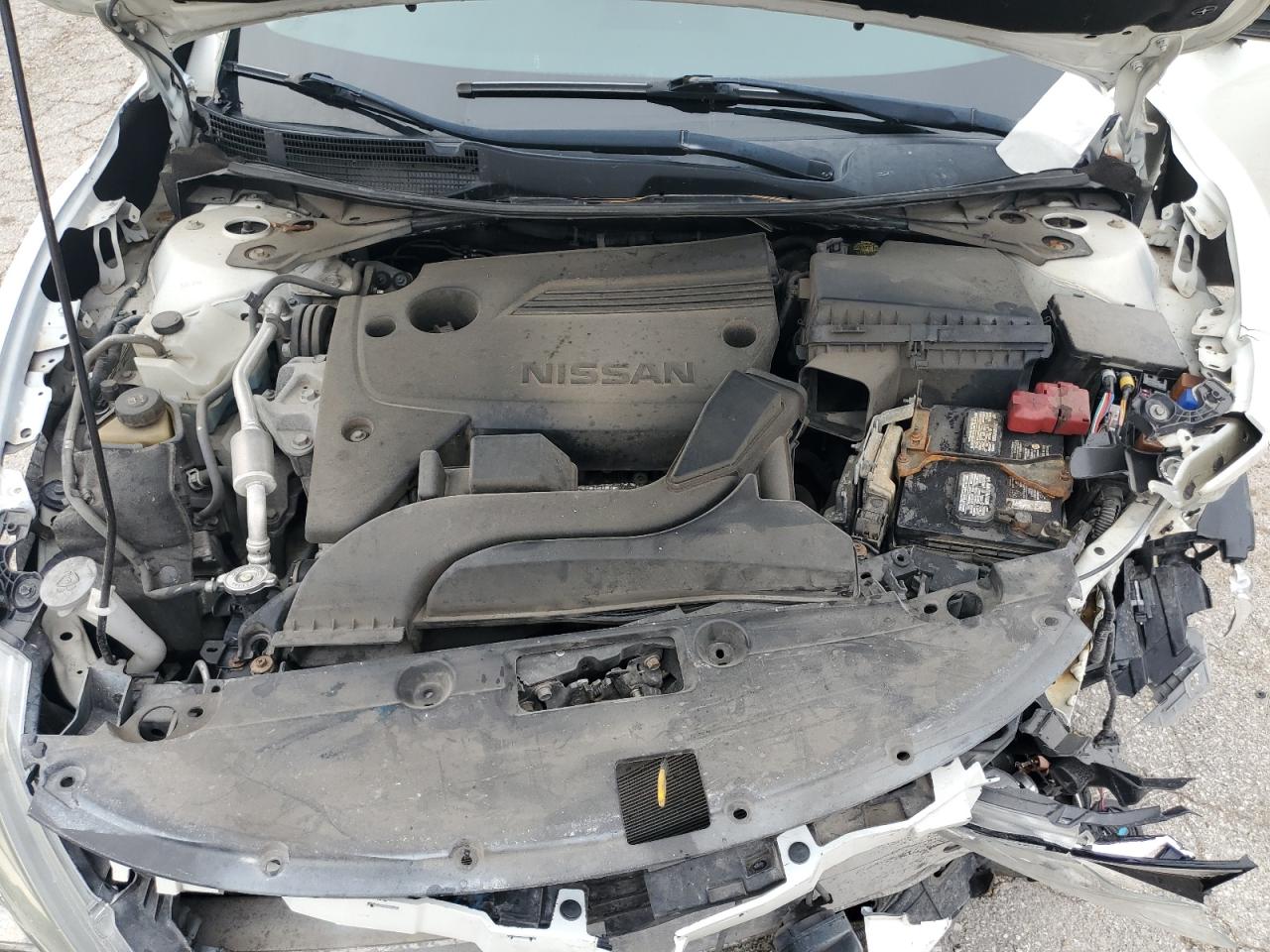 2018 Nissan Altima 2.5 White vin: 1N4AL3AP9JC186863