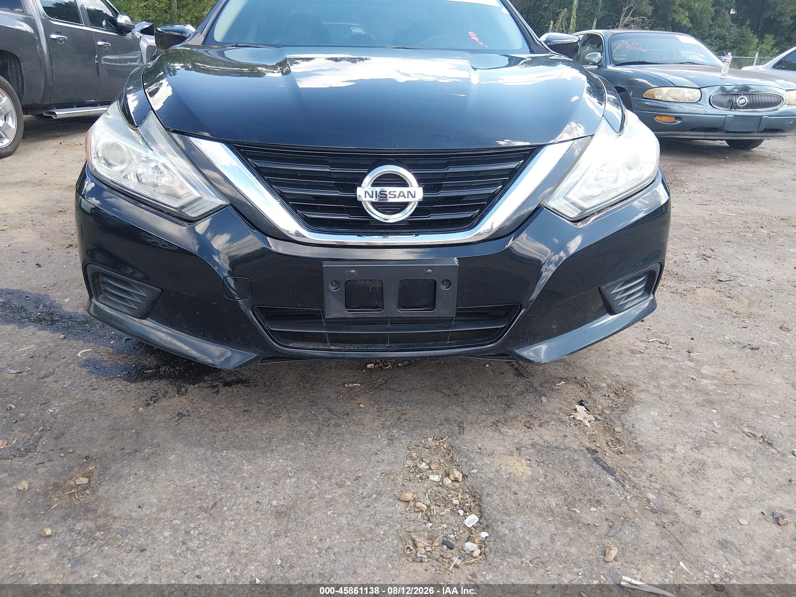 2018 Nissan Altima 2.5 S Черный vin: 1N4AL3AP9JC200647