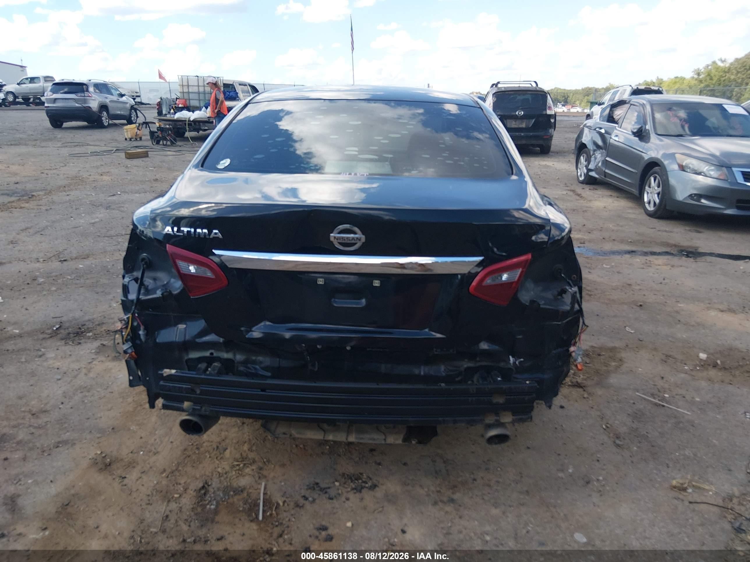 2018 Nissan Altima 2.5 S Черный vin: 1N4AL3AP9JC200647