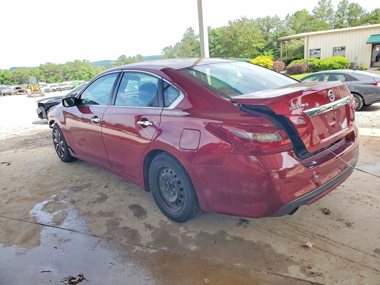 2018 Nissan Altima 2.5 S Red vin: 1N4AL3AP9JC246074