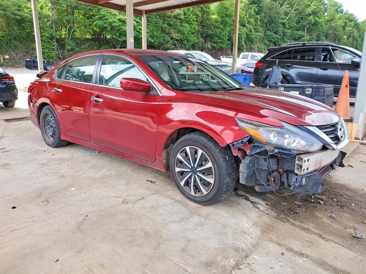 2018 Nissan Altima 2.5 S Red vin: 1N4AL3AP9JC246074