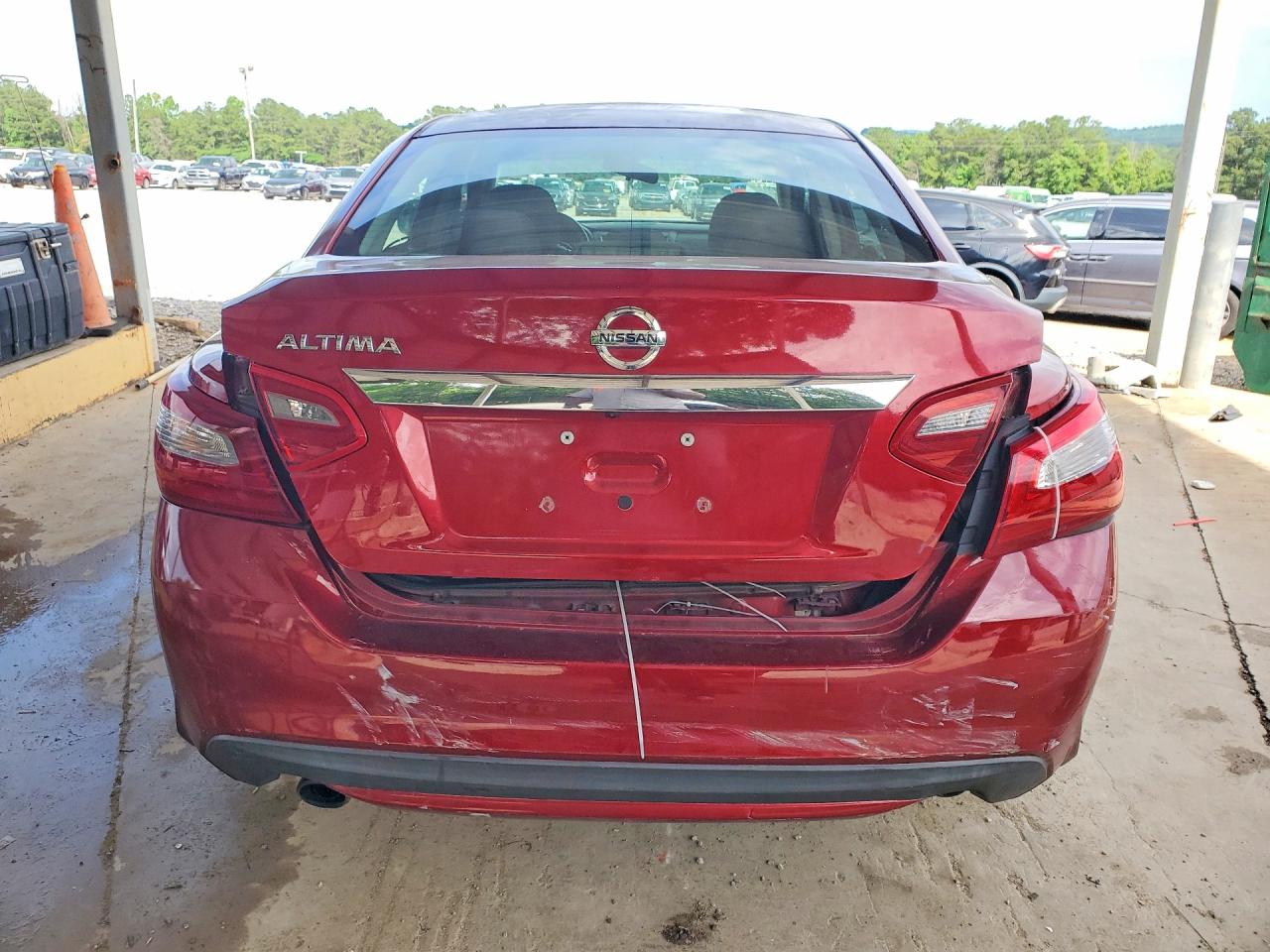 2018 Nissan Altima 2.5 S Red vin: 1N4AL3AP9JC246074