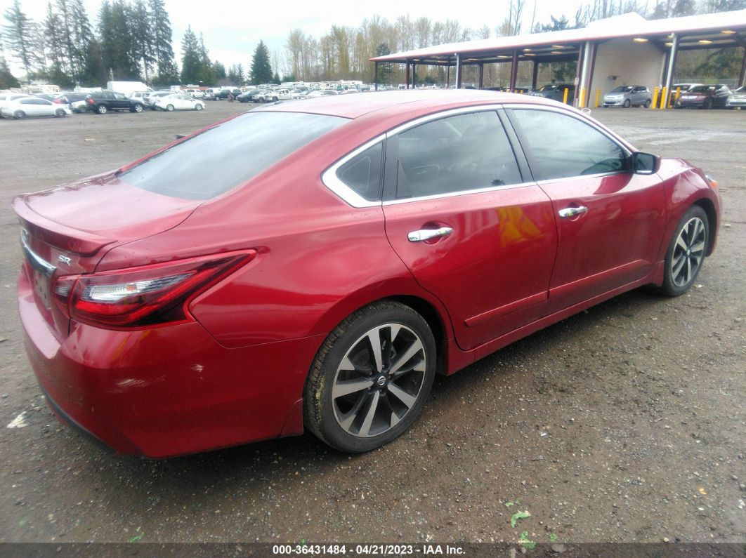 2018 Nissan Altima 2.5 Sr Red vin: 1N4AL3AP9JC279351