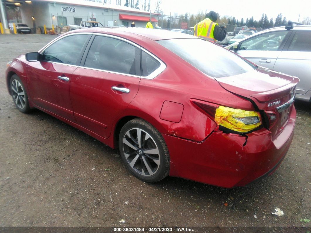 2018 Nissan Altima 2.5 Sr Red vin: 1N4AL3AP9JC279351