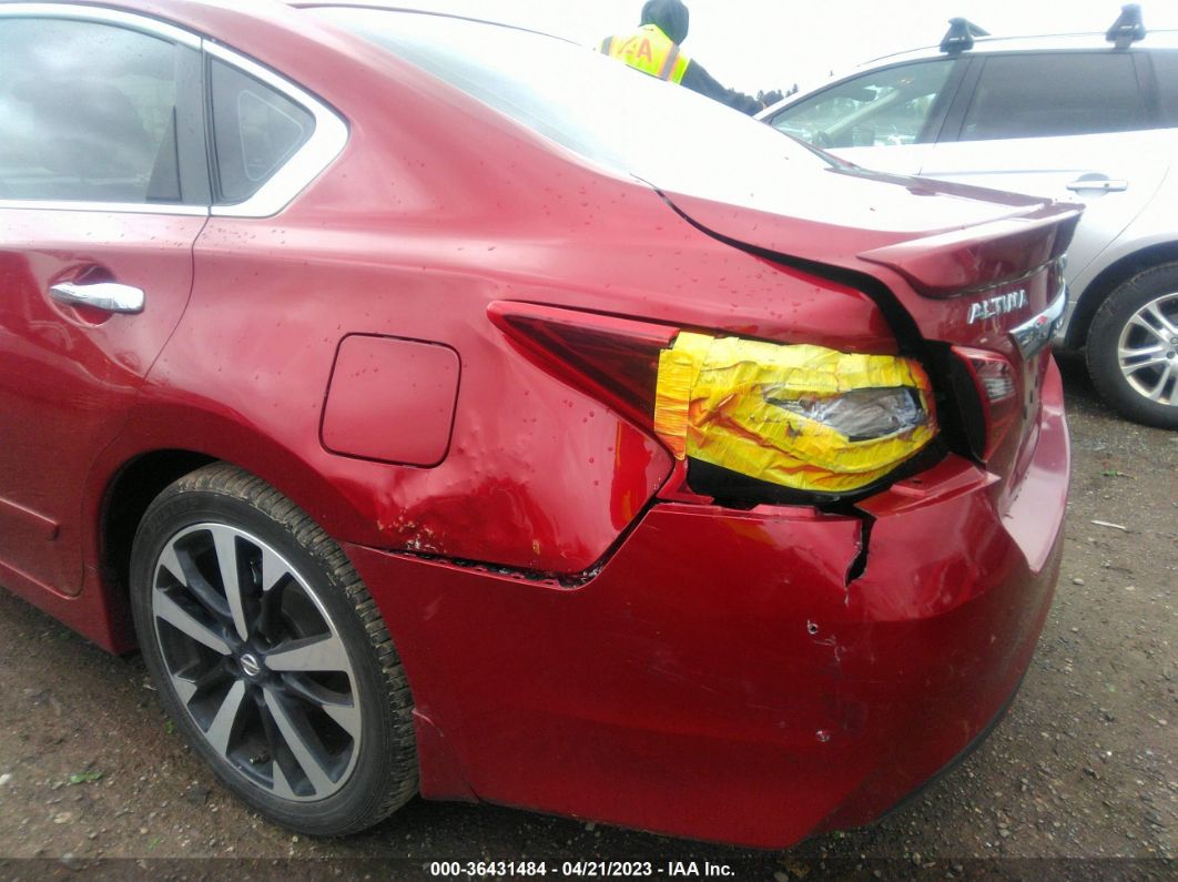 2018 Nissan Altima 2.5 Sr Red vin: 1N4AL3AP9JC279351