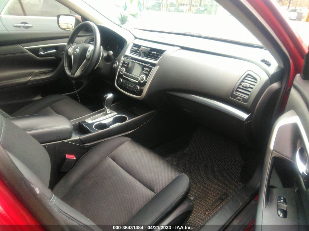 2018 Nissan Altima 2.5 Sr Red vin: 1N4AL3AP9JC279351