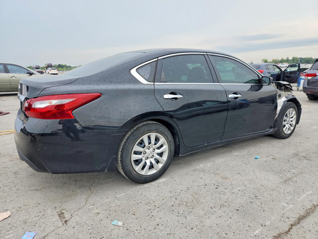 2018 Nissan Altima 2.5 S Black vin: 1N4AL3AP9JC474415