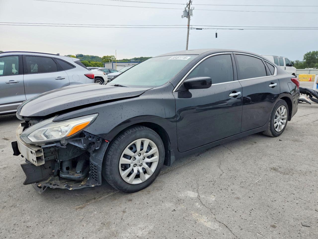 2018 Nissan Altima 2.5 S Black vin: 1N4AL3AP9JC474415