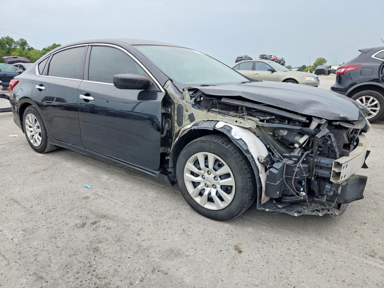 2018 Nissan Altima 2.5 S Black vin: 1N4AL3AP9JC474415