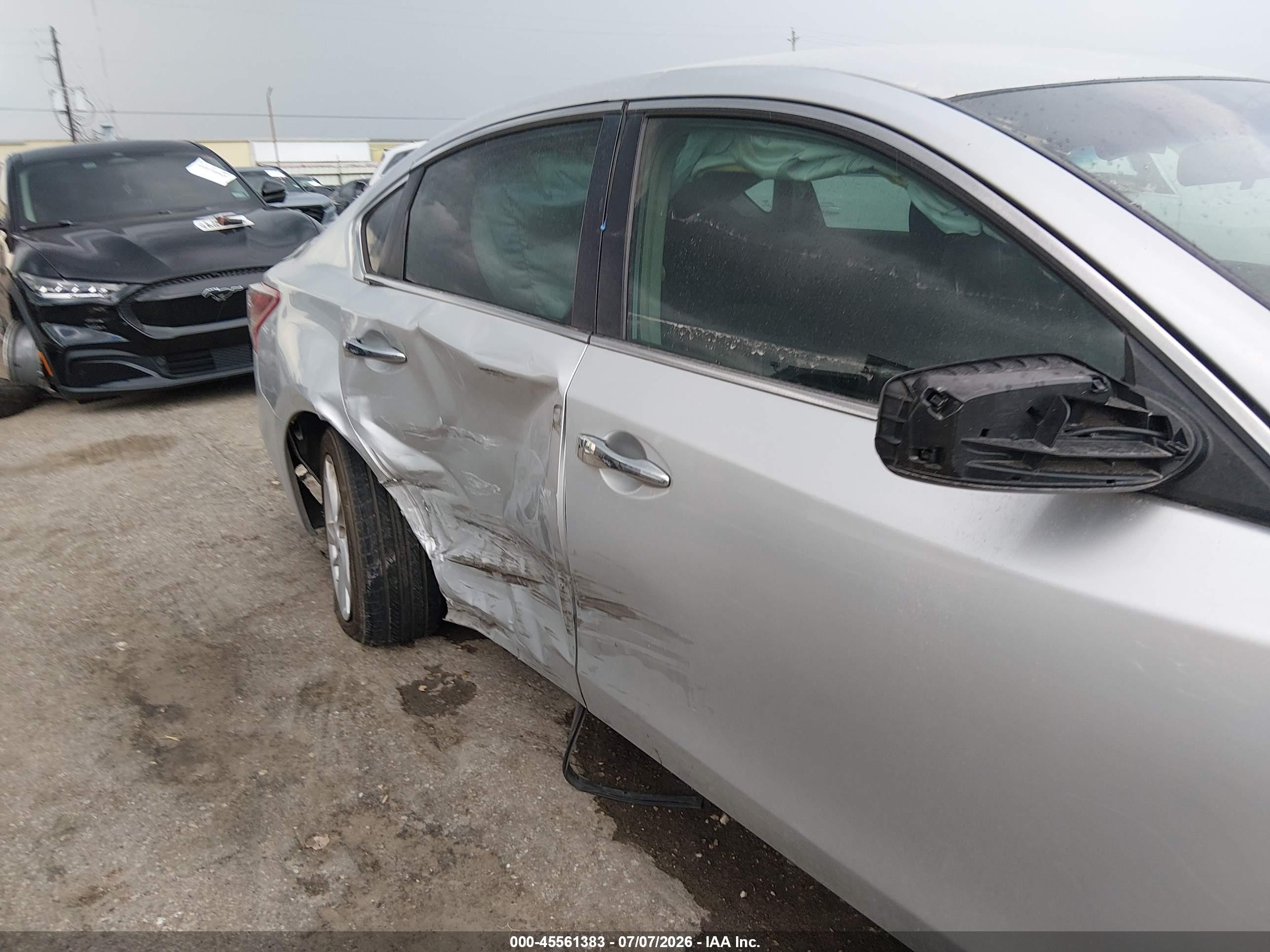 2013 Nissan Altima 2.5 Sv Silver vin: 1N4AL3APXDC100075