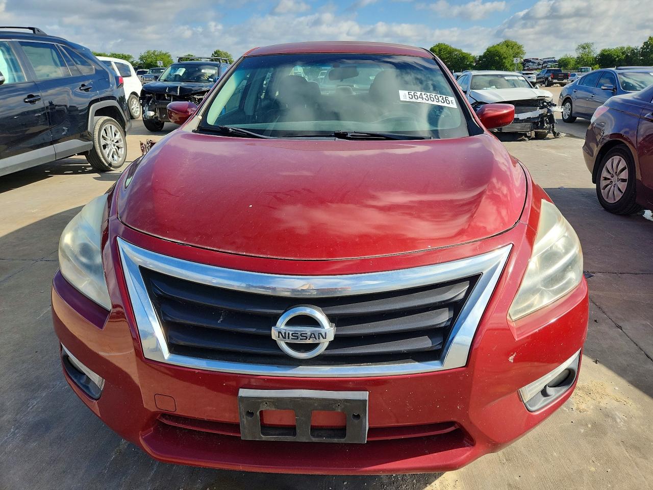 2013 Nissan Altima 2.5 Red vin: 1N4AL3APXDC102053