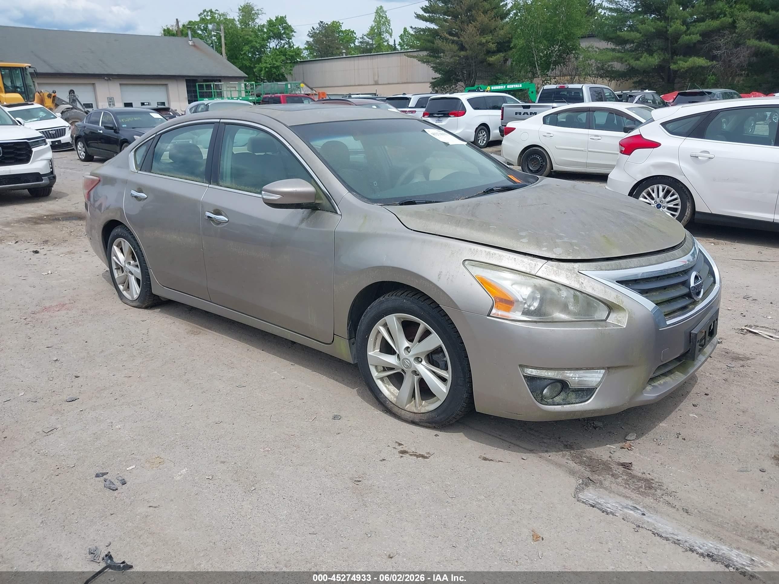 2013 Nissan Altima 2.5 Sl Gold vin: 1N4AL3APXDC103848