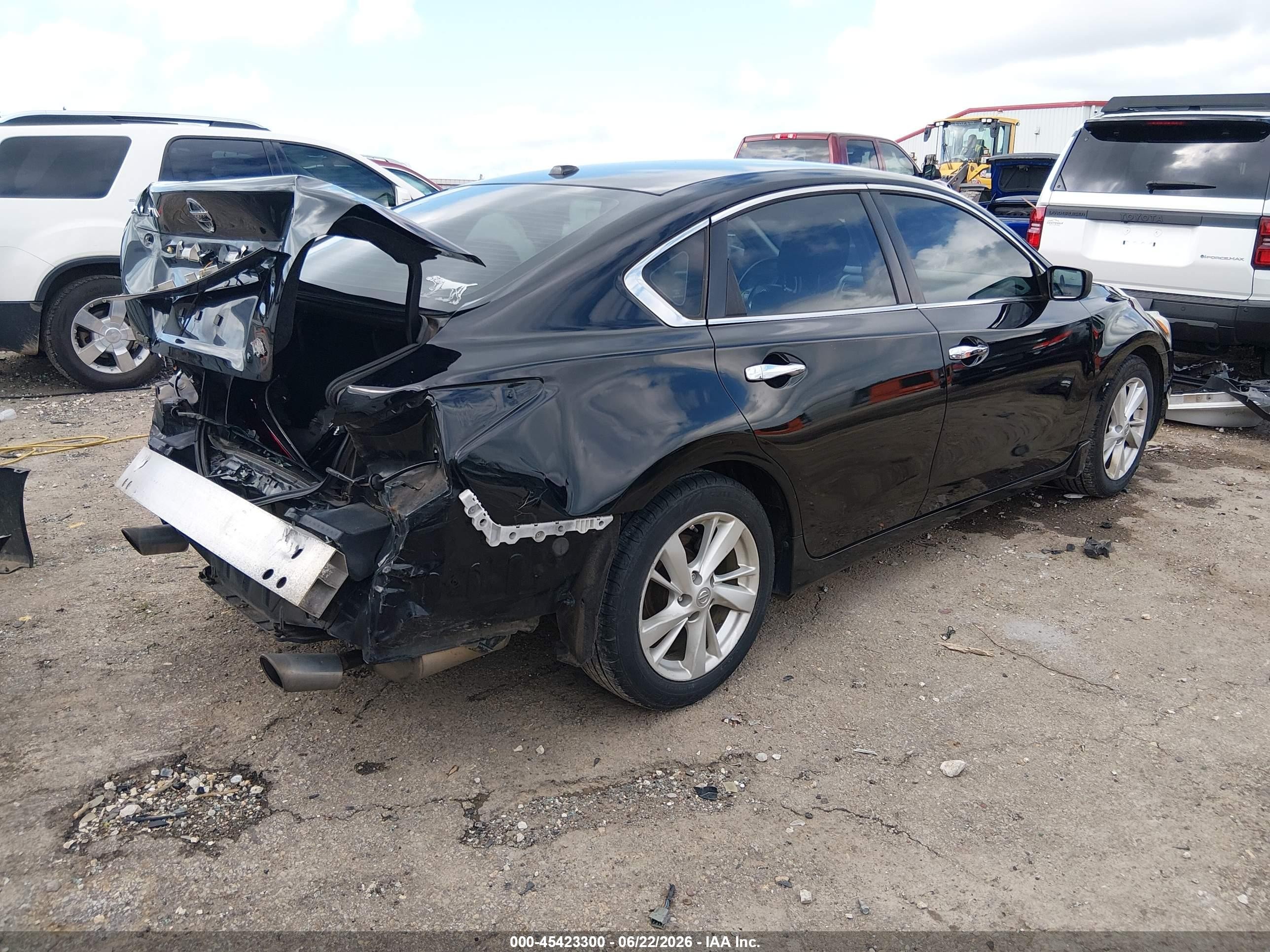 2013 Nissan Altima 2.5 Sv Black vin: 1N4AL3APXDC104157
