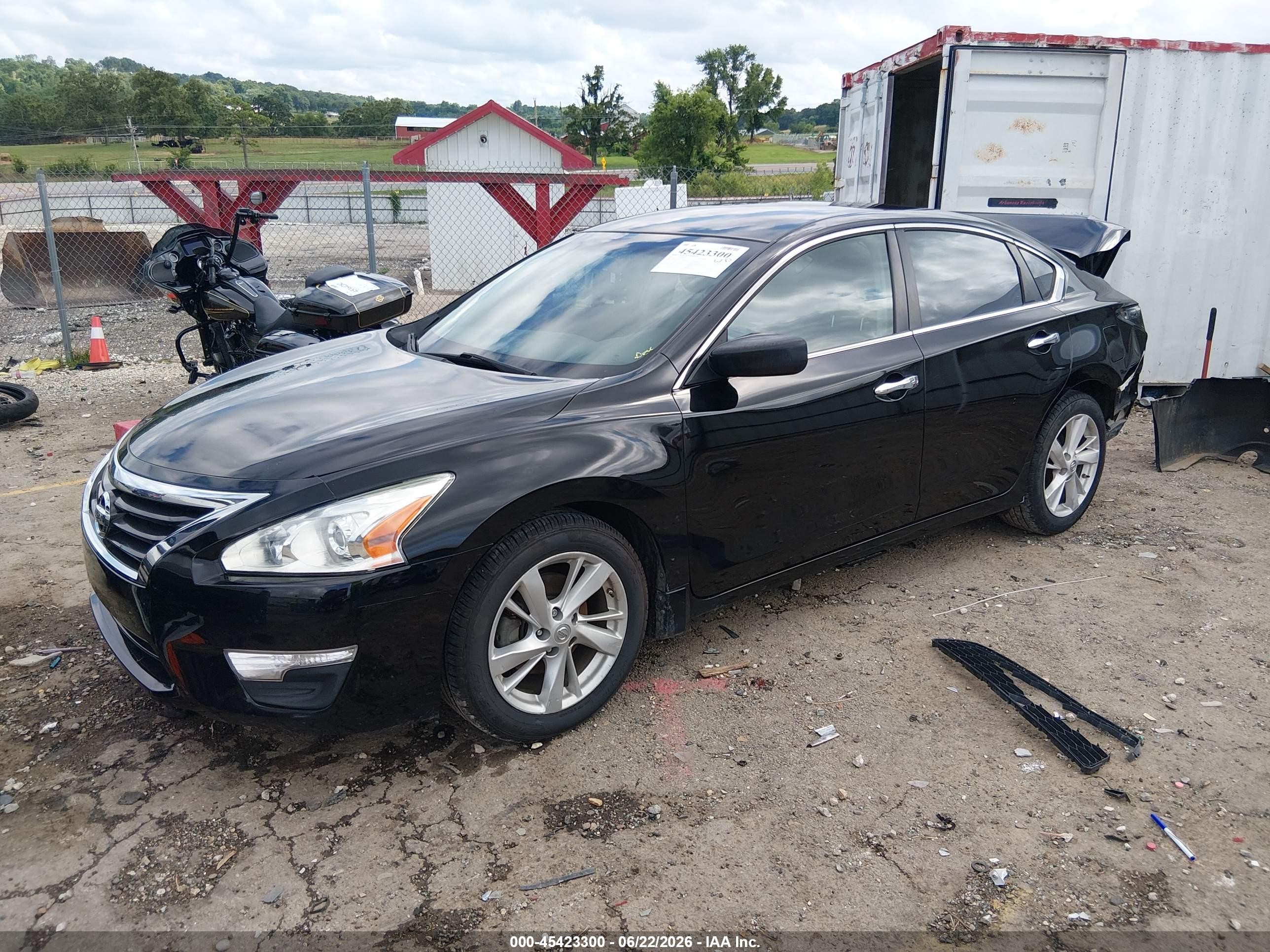 2013 Nissan Altima 2.5 Sv Black vin: 1N4AL3APXDC104157