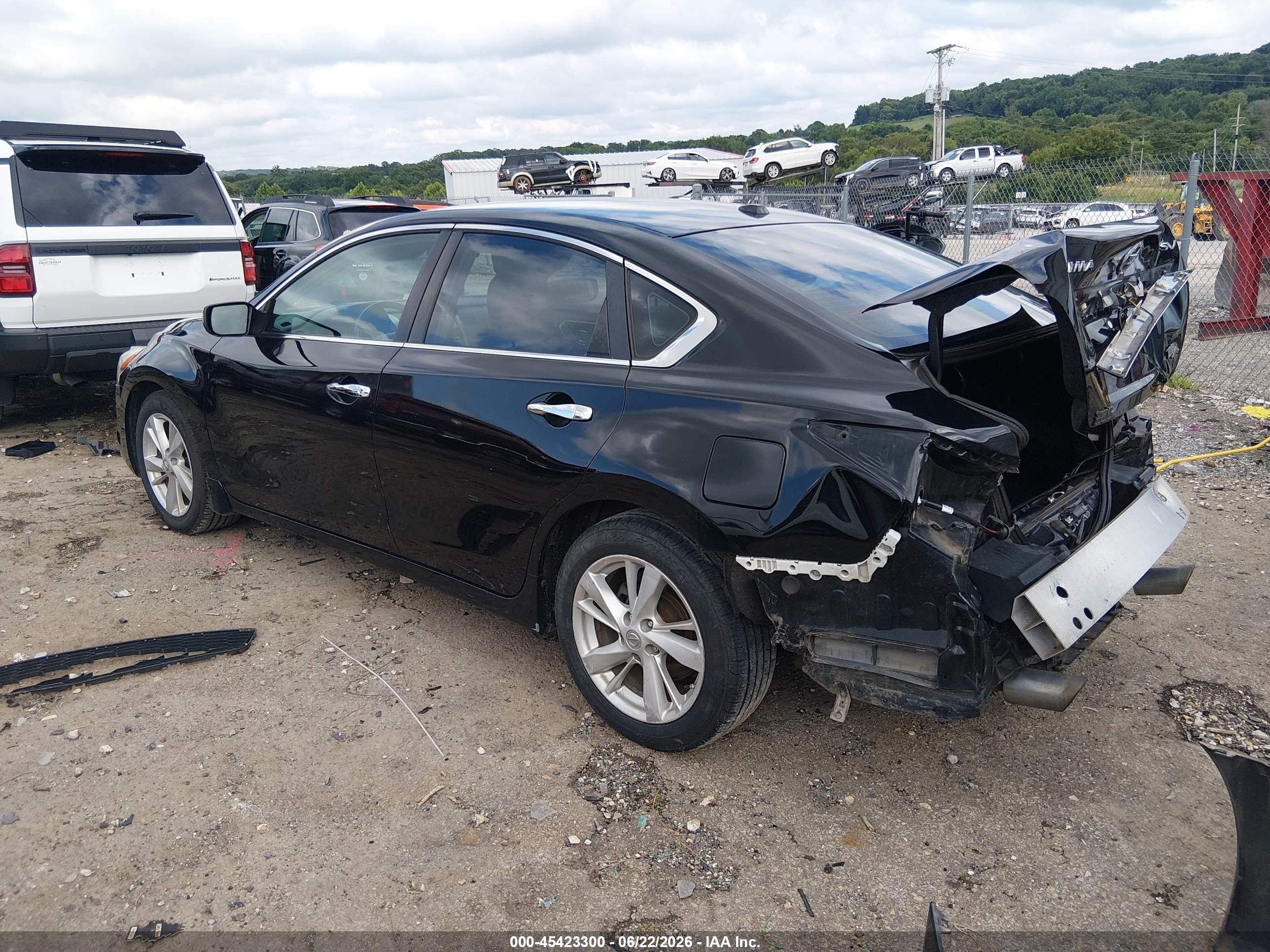 2013 Nissan Altima 2.5 Sv Black vin: 1N4AL3APXDC104157