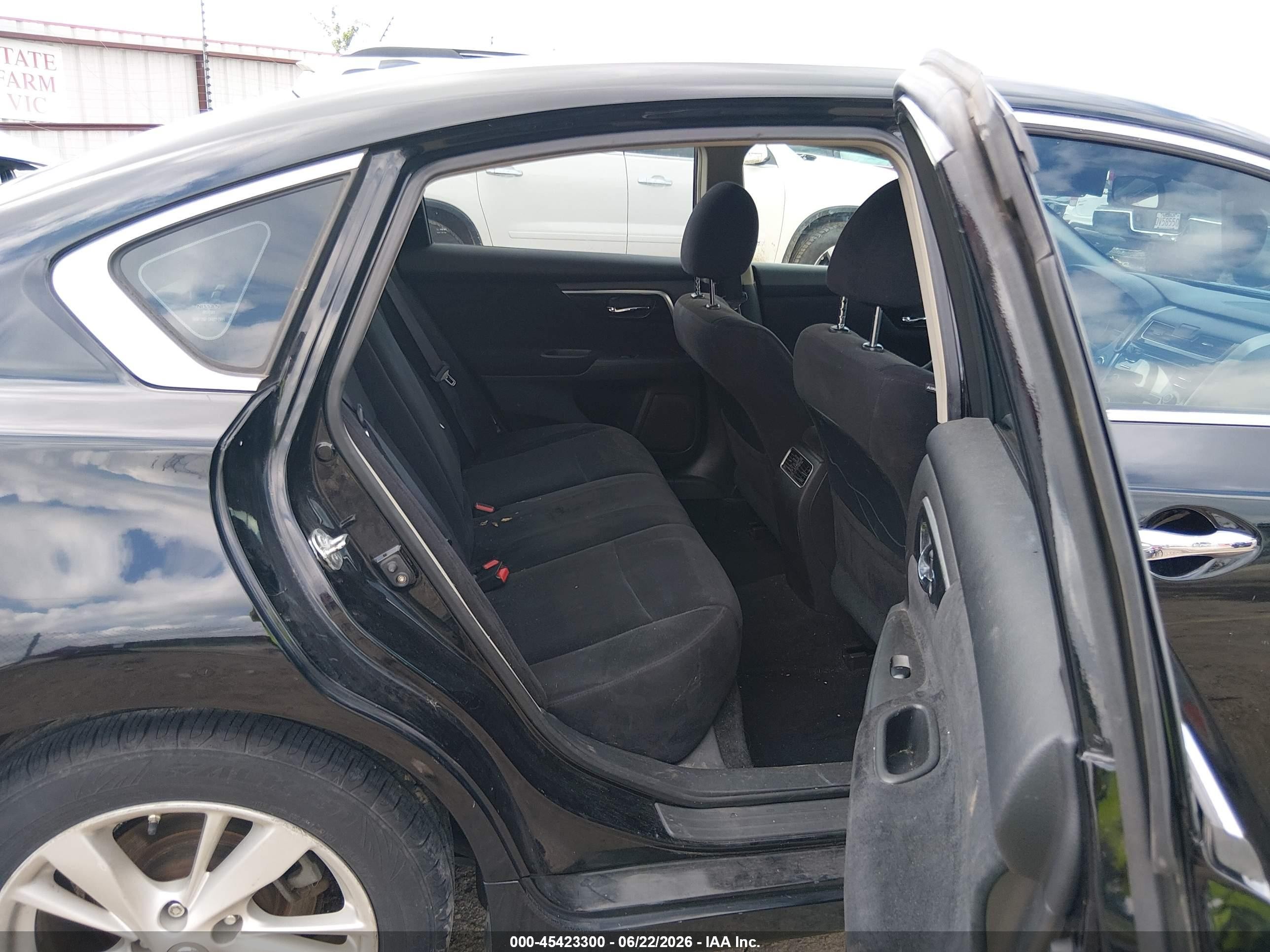 2013 Nissan Altima 2.5 Sv Black vin: 1N4AL3APXDC104157