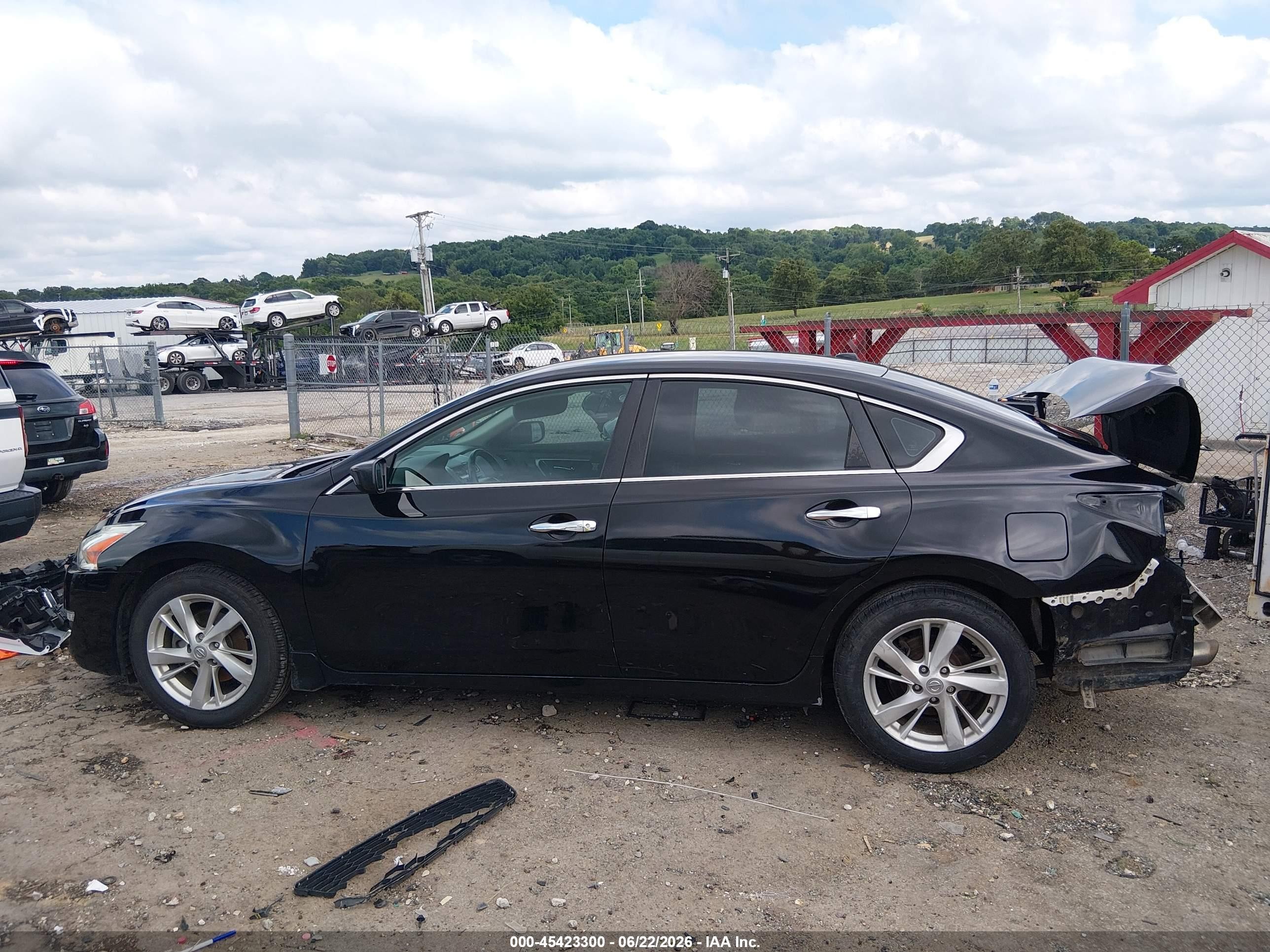 2013 Nissan Altima 2.5 Sv Black vin: 1N4AL3APXDC104157