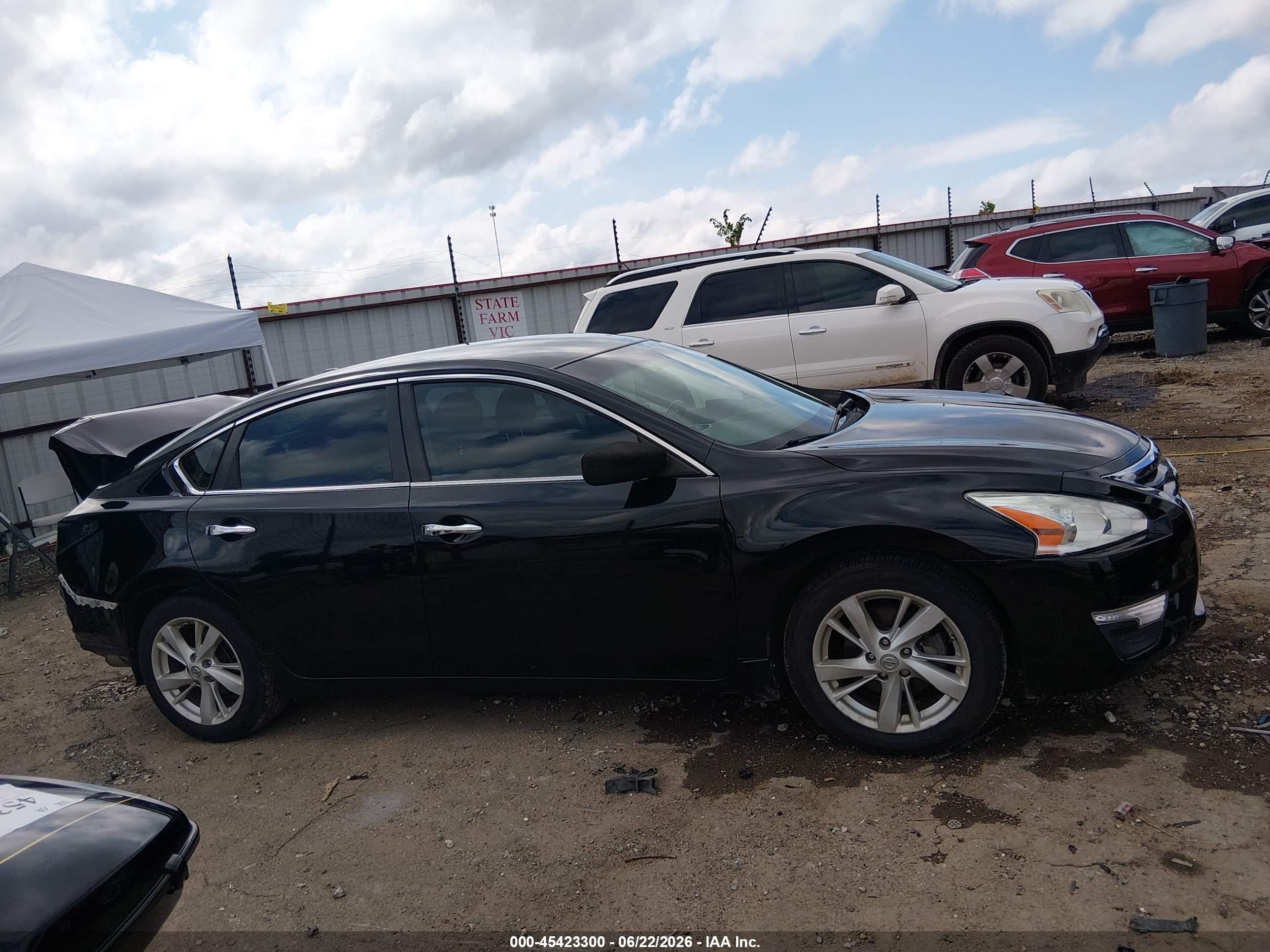 2013 Nissan Altima 2.5 Sv Black vin: 1N4AL3APXDC104157