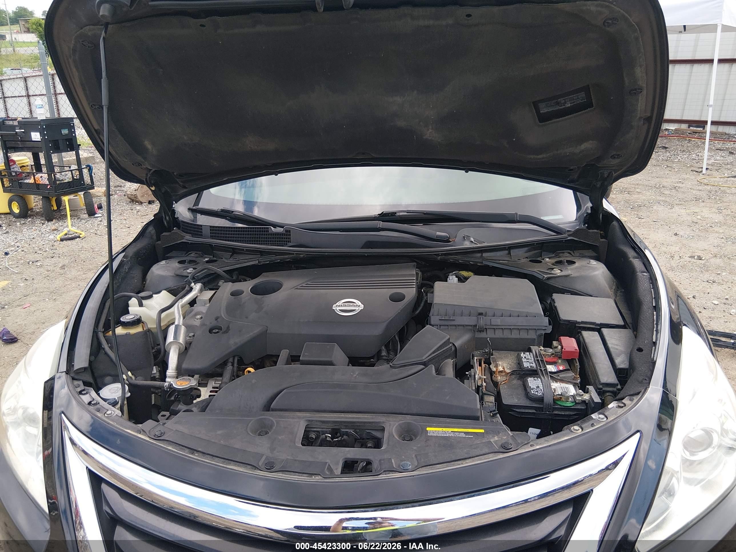 2013 Nissan Altima 2.5 Sv Black vin: 1N4AL3APXDC104157