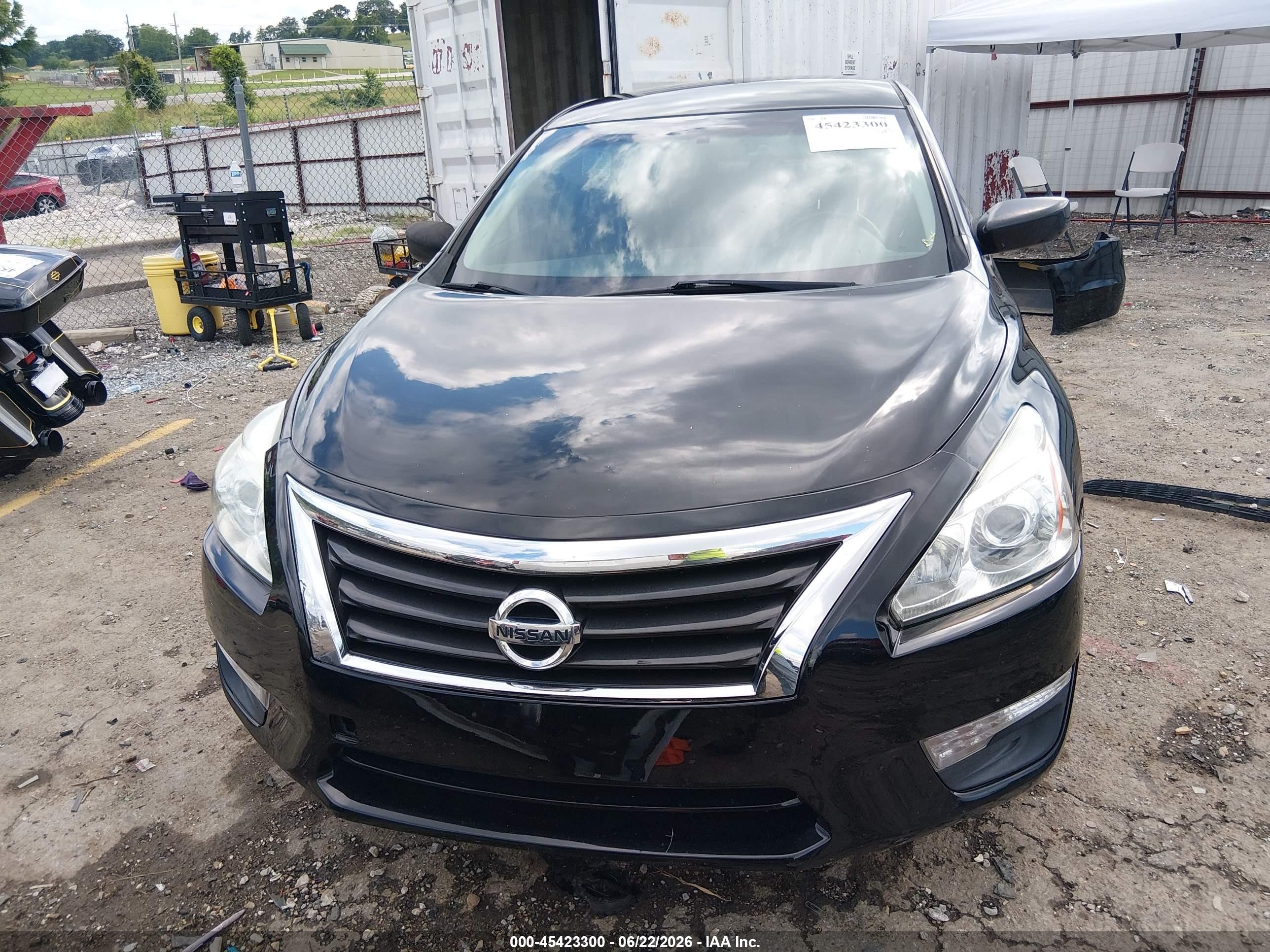 2013 Nissan Altima 2.5 Sv Black vin: 1N4AL3APXDC104157