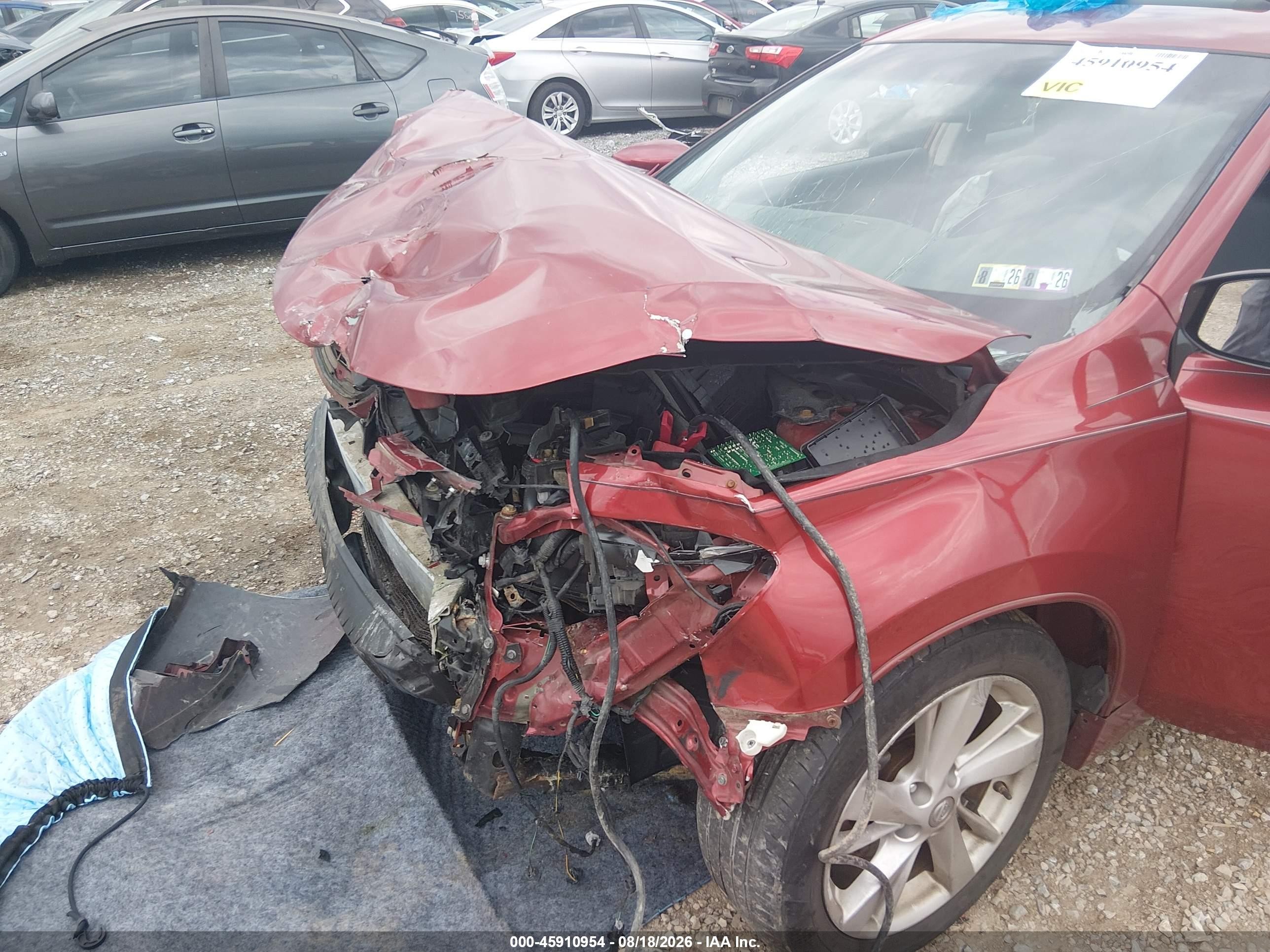 2013 Nissan Altima 2.5 Sl Red vin: 1N4AL3APXDC106426