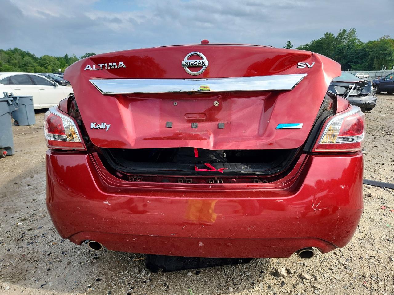 2013 Nissan Altima 2.5 Red vin: 1N4AL3APXDC110816