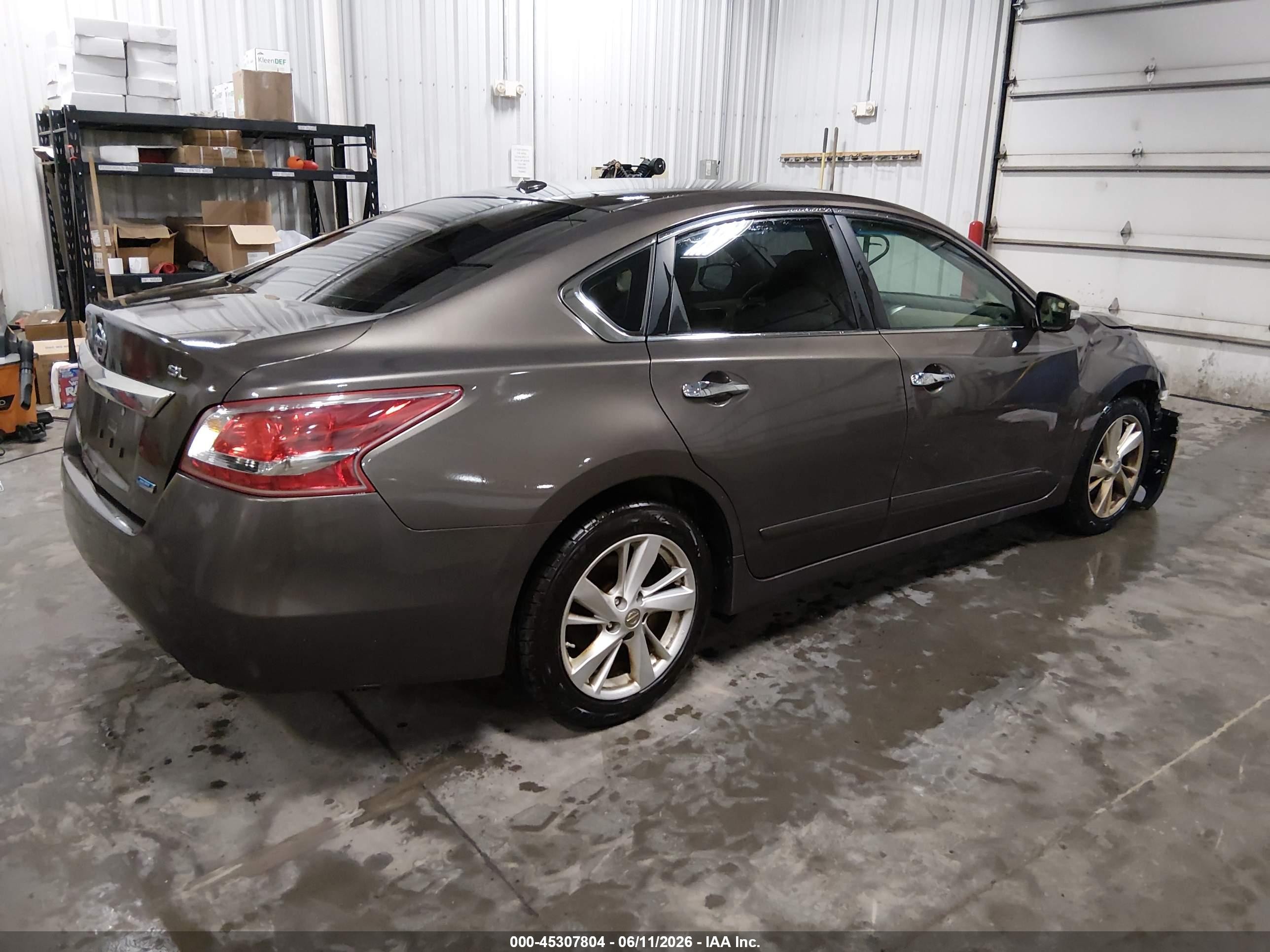 2013 Nissan Altima 2.5 Sl Brown vin: 1N4AL3APXDC115823