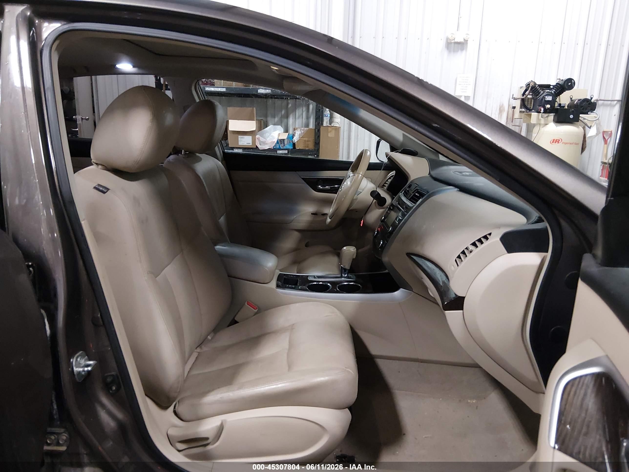 2013 Nissan Altima 2.5 Sl Brown vin: 1N4AL3APXDC115823