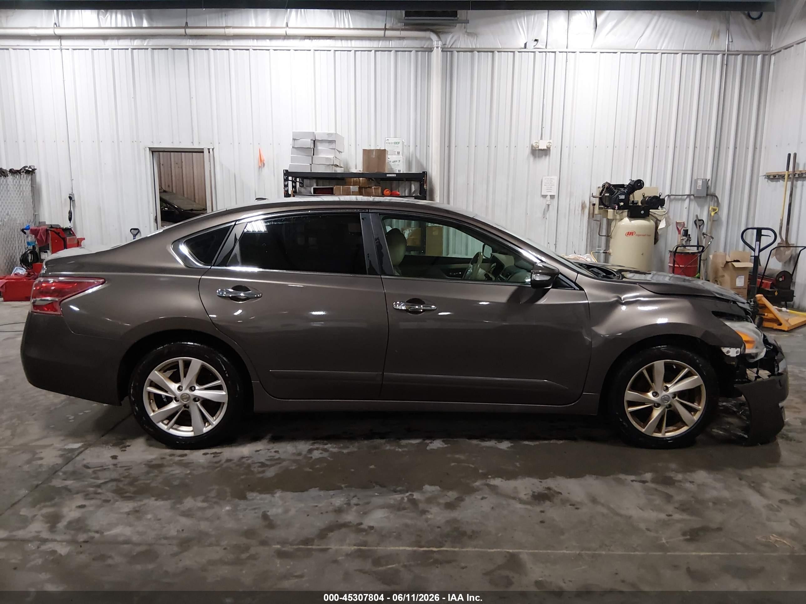 2013 Nissan Altima 2.5 Sl Brown vin: 1N4AL3APXDC115823