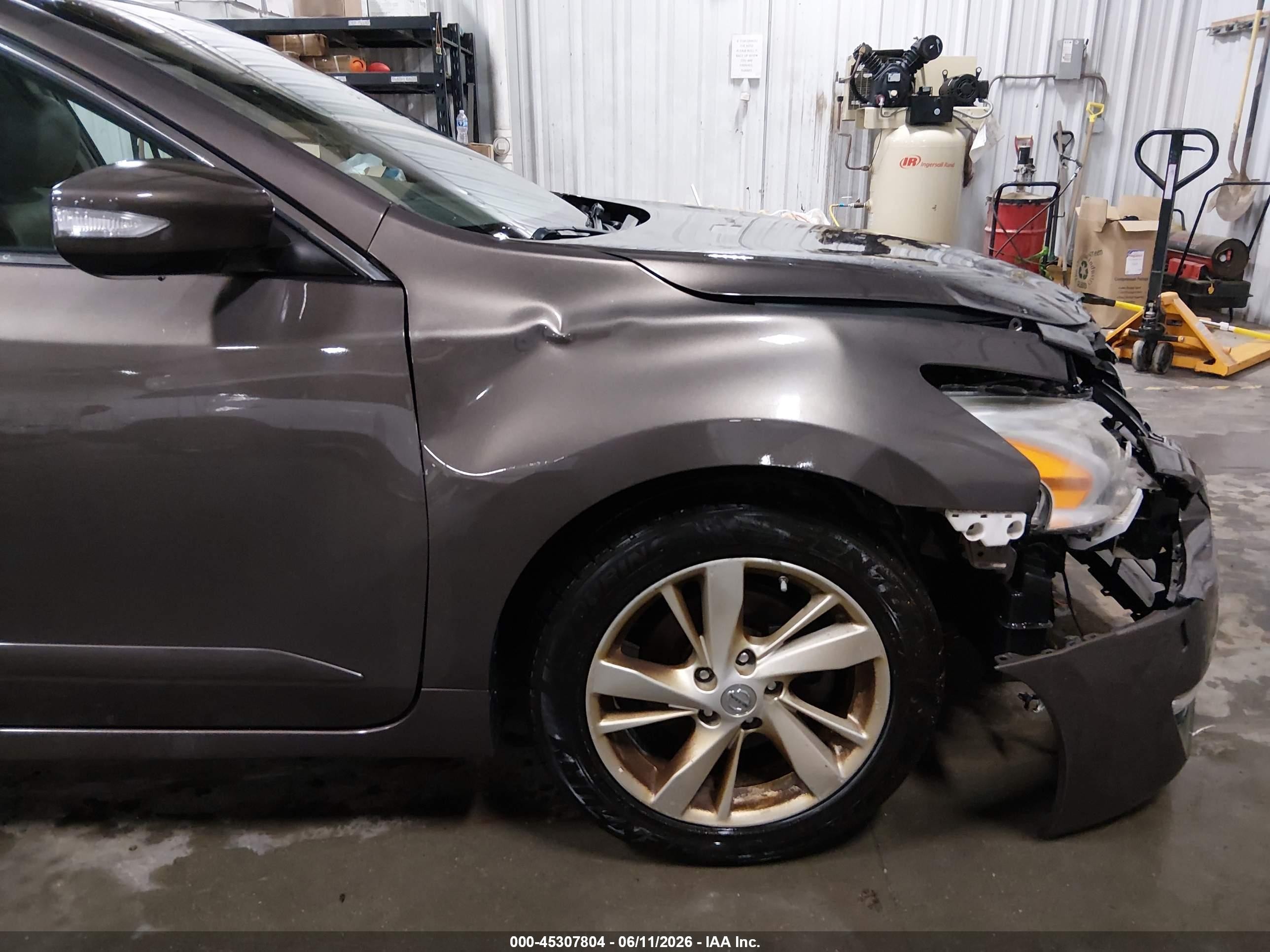 2013 Nissan Altima 2.5 Sl Brown vin: 1N4AL3APXDC115823