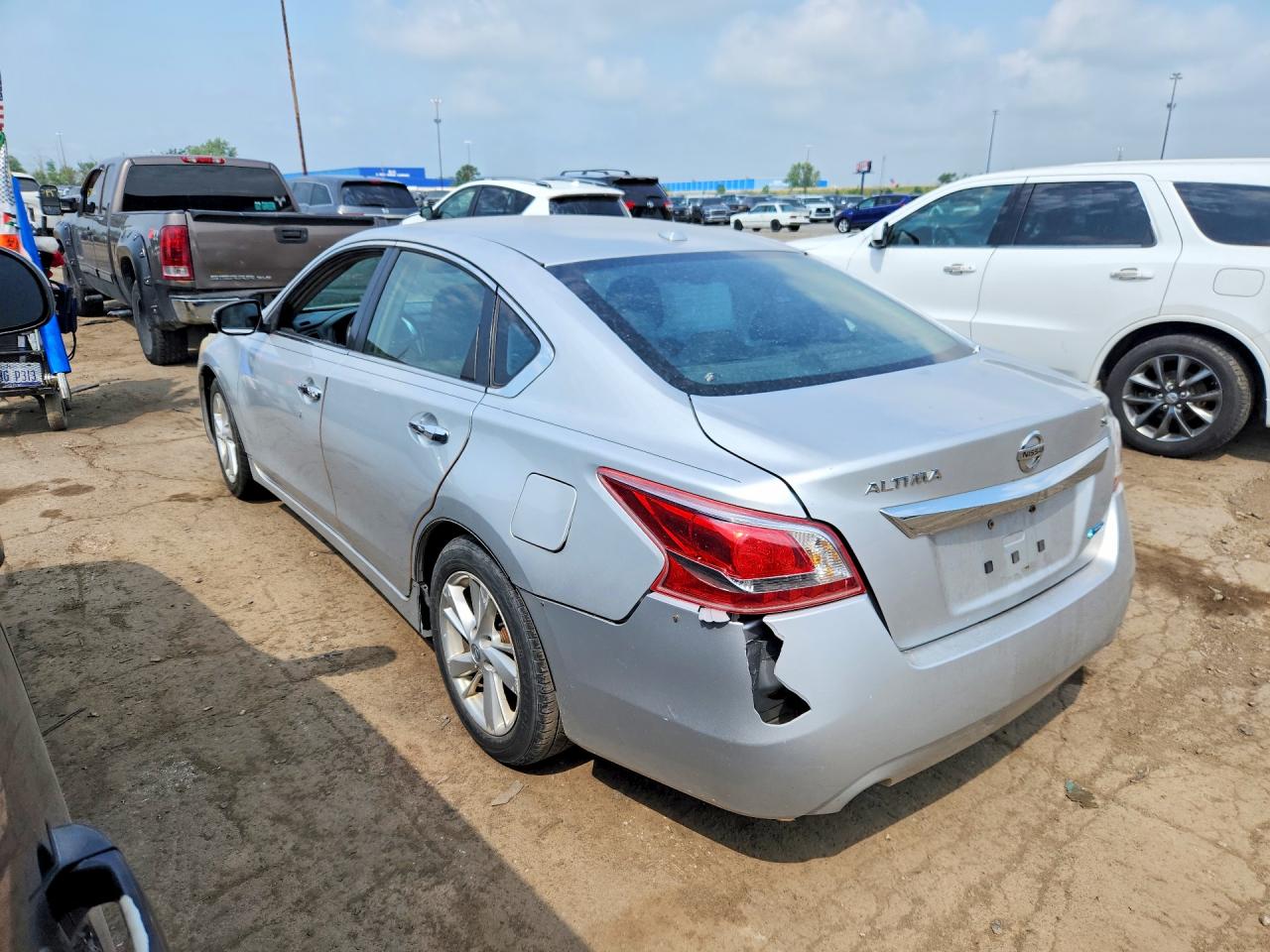 2013 Nissan Altima 2.5 Серебряный vin: 1N4AL3APXDC127891