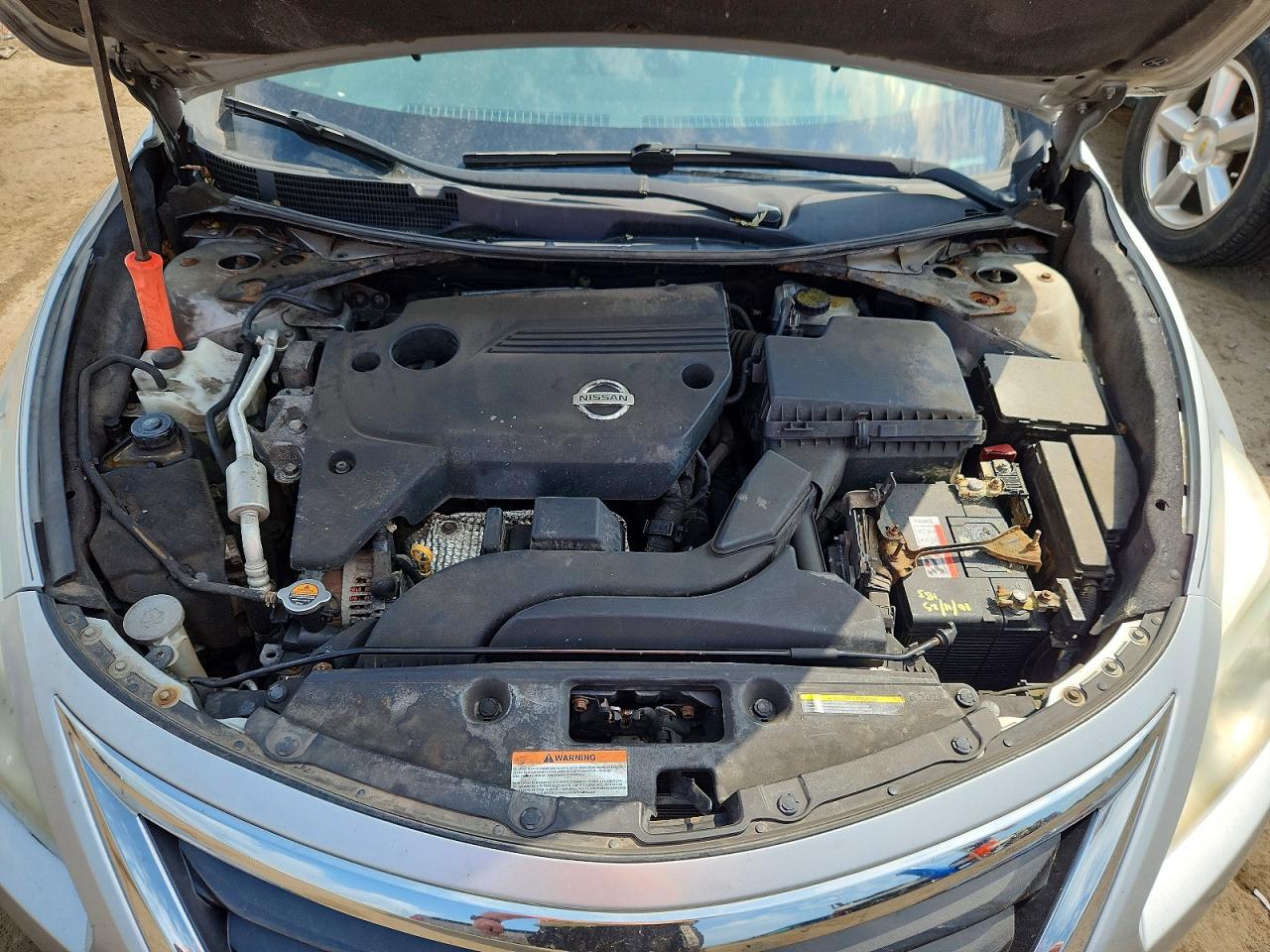 2013 Nissan Altima 2.5 Серебряный vin: 1N4AL3APXDC127891